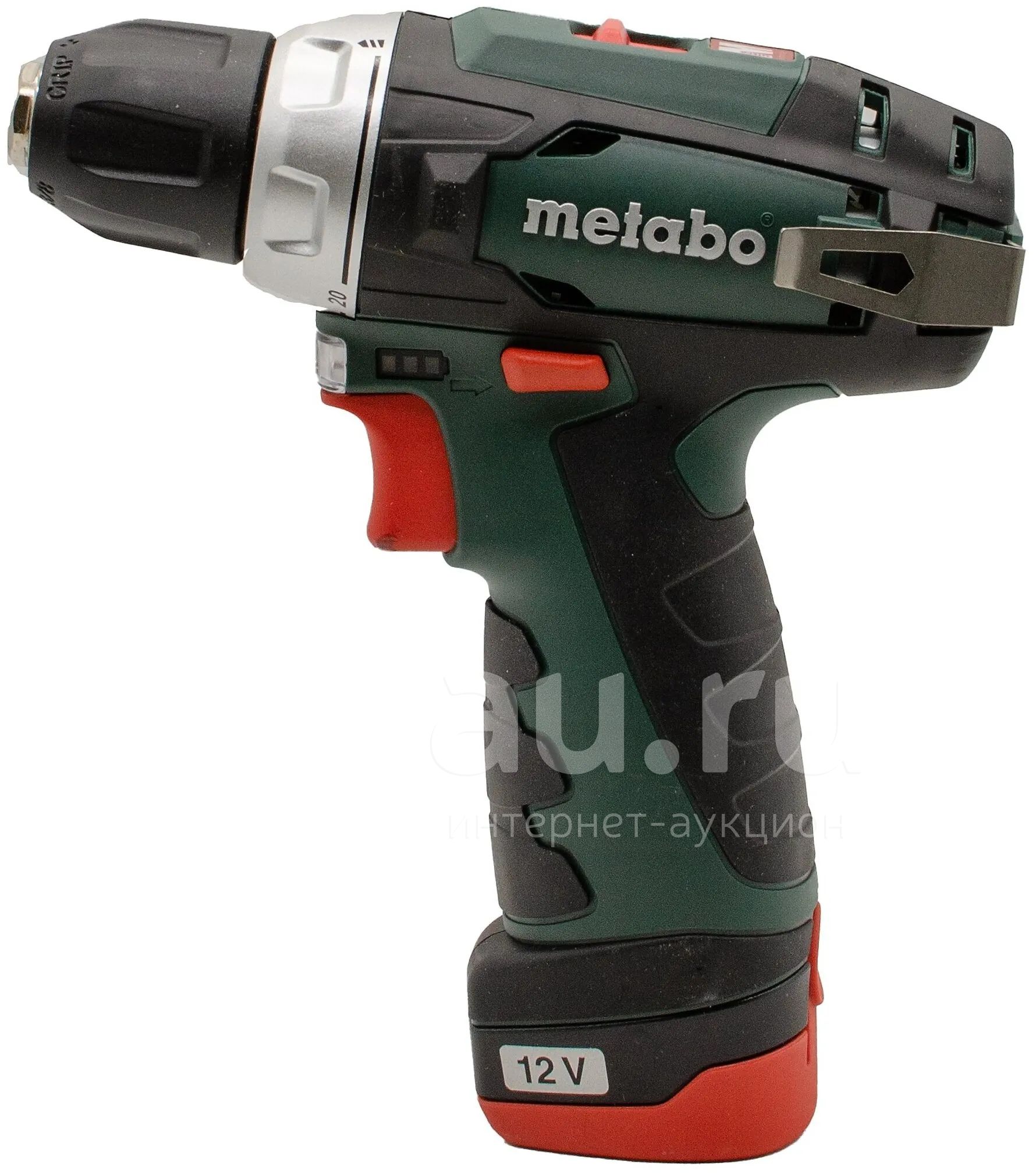 Дрель-шуруповерт Metabo PowerMaxx BS [600080500] — купить в Красноярске.  Состояние: Новое. Электроинструмент на интернет-аукционе Au.ru