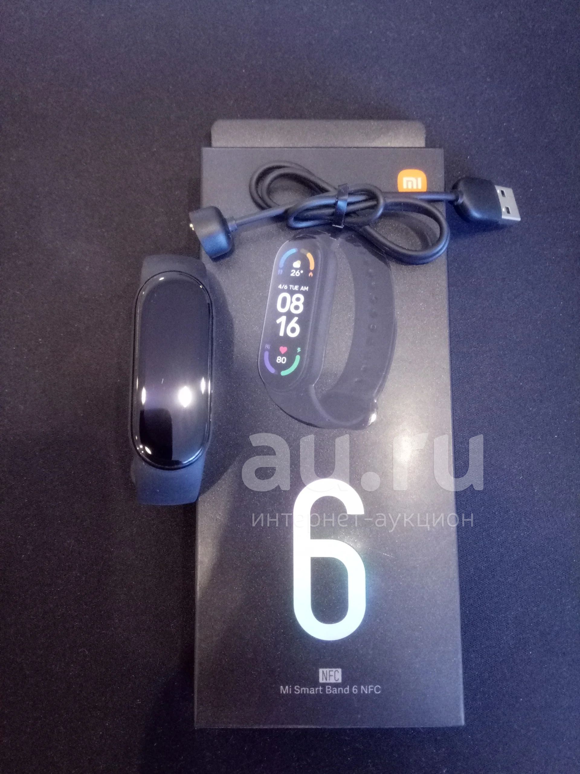 Фитнес-браслет Xiaomi Mi Band 6 NFC — купить в Дивногорске. Состояние ...
