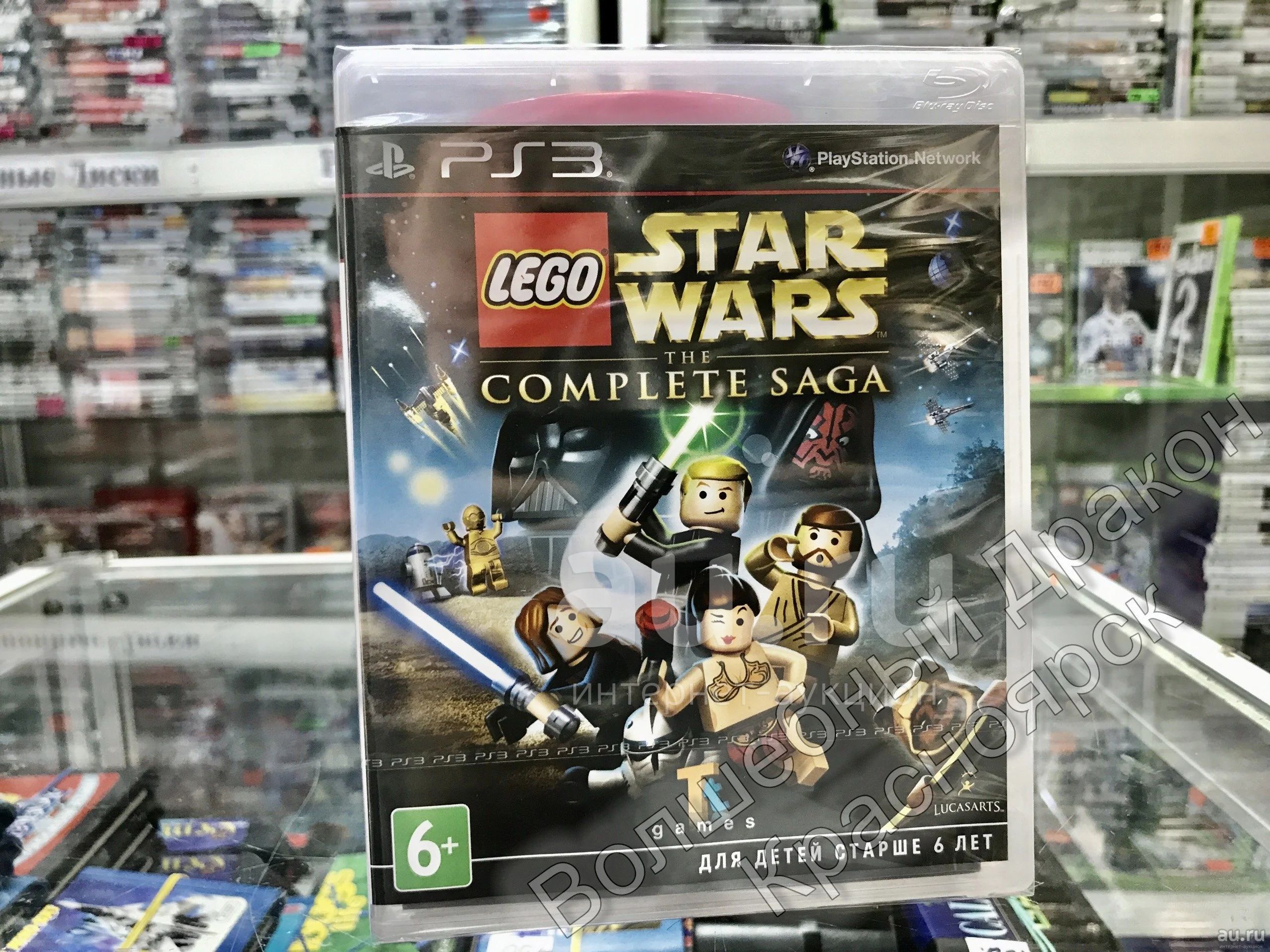 LEGO Star Wars The Complete Saga [PS3, английская версия] + Обмен, Доставка  Ps 3 Playstation 3 Лицензионный Диск, Игра, Гарантия, Чек, Магазин, Оплата  Наличными и Банковскими Картами, Халва — купить в Красноярске.