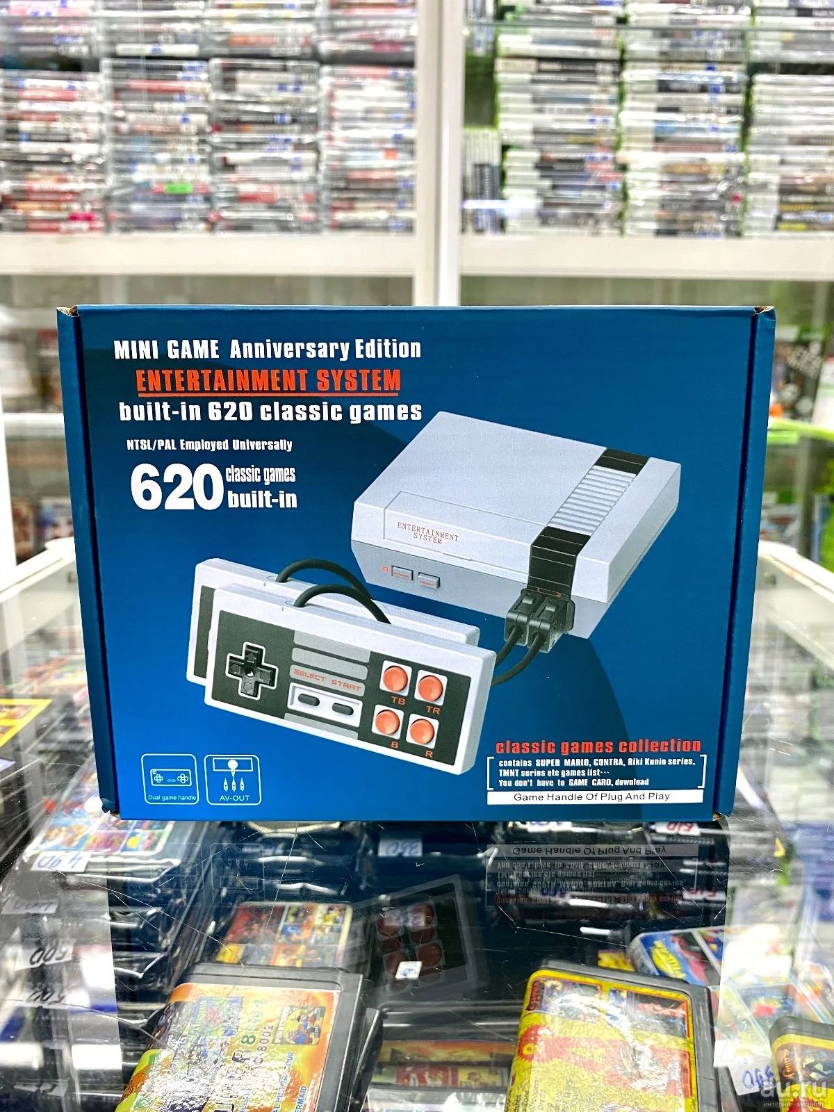 Игровая Приставка Dendy + 620 Разных Игр / Новая, В Упаковке, С.