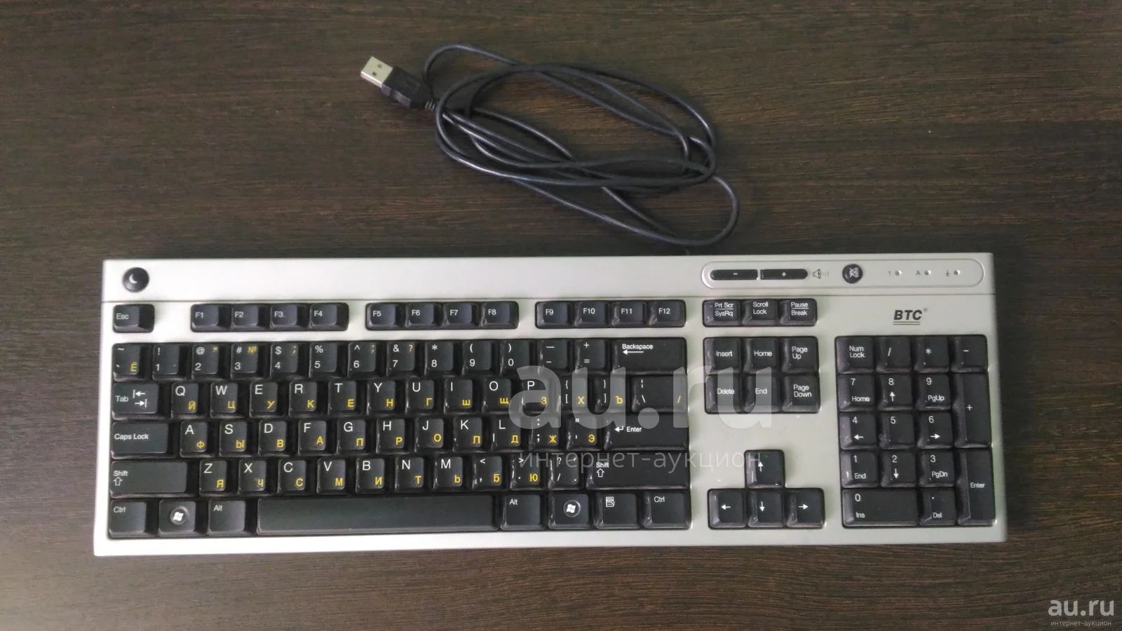 Клавиатура BTC 5109 Silver-Black USB — купить в Красноярске. Состояние ...