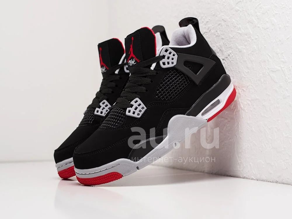 Кроссовки Nike Air Jordan 4 Retro (906) Размер обуви: 40 — купить в  Красноярске. Состояние: Новое. Кеды, кроссовки, слипоны на  интернет-аукционе Au.ru