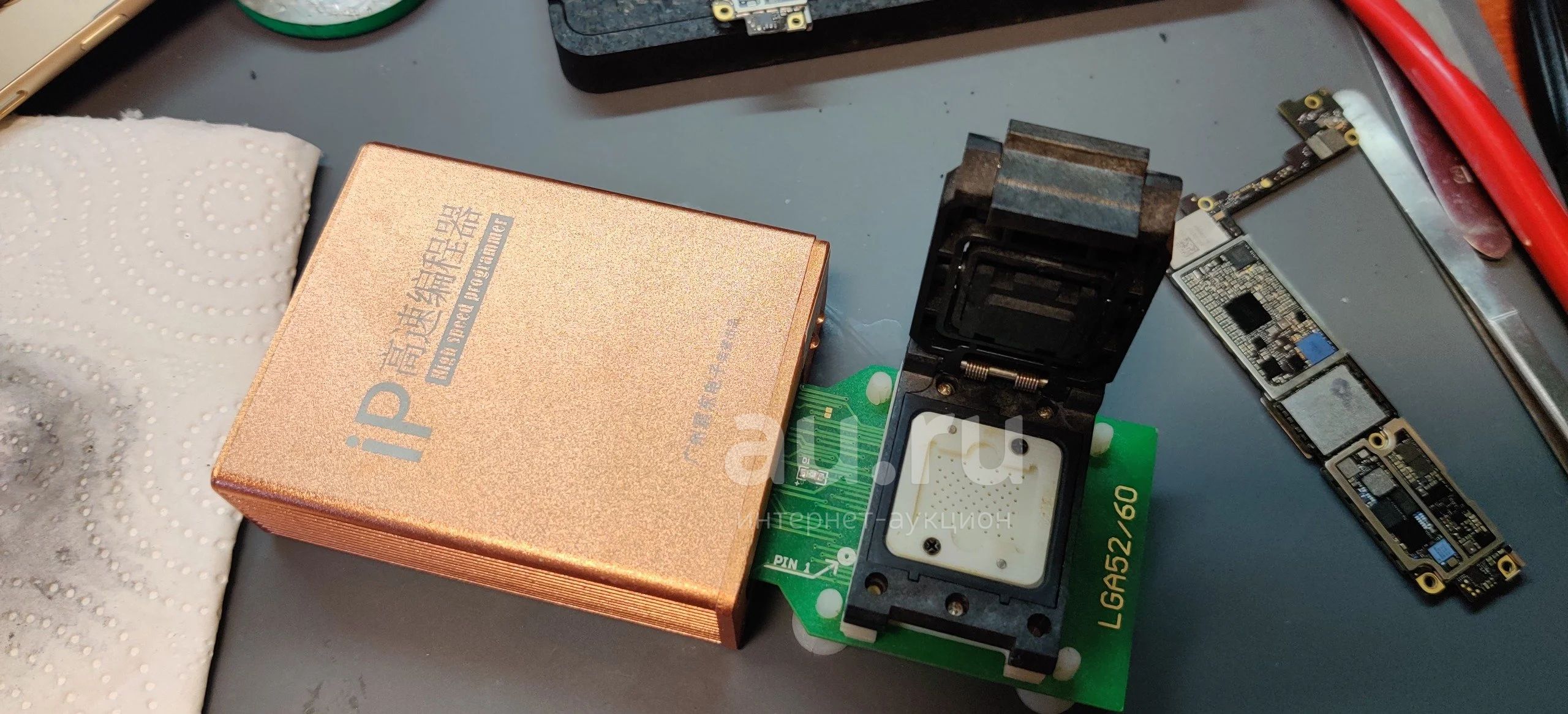 Программатор Nand для iphone 4 - 6Plus ipbox v2 — купить в Красноярске.  Состояние: Б/у. Оборудование для ремонта на интернет-аукционе Au.ru