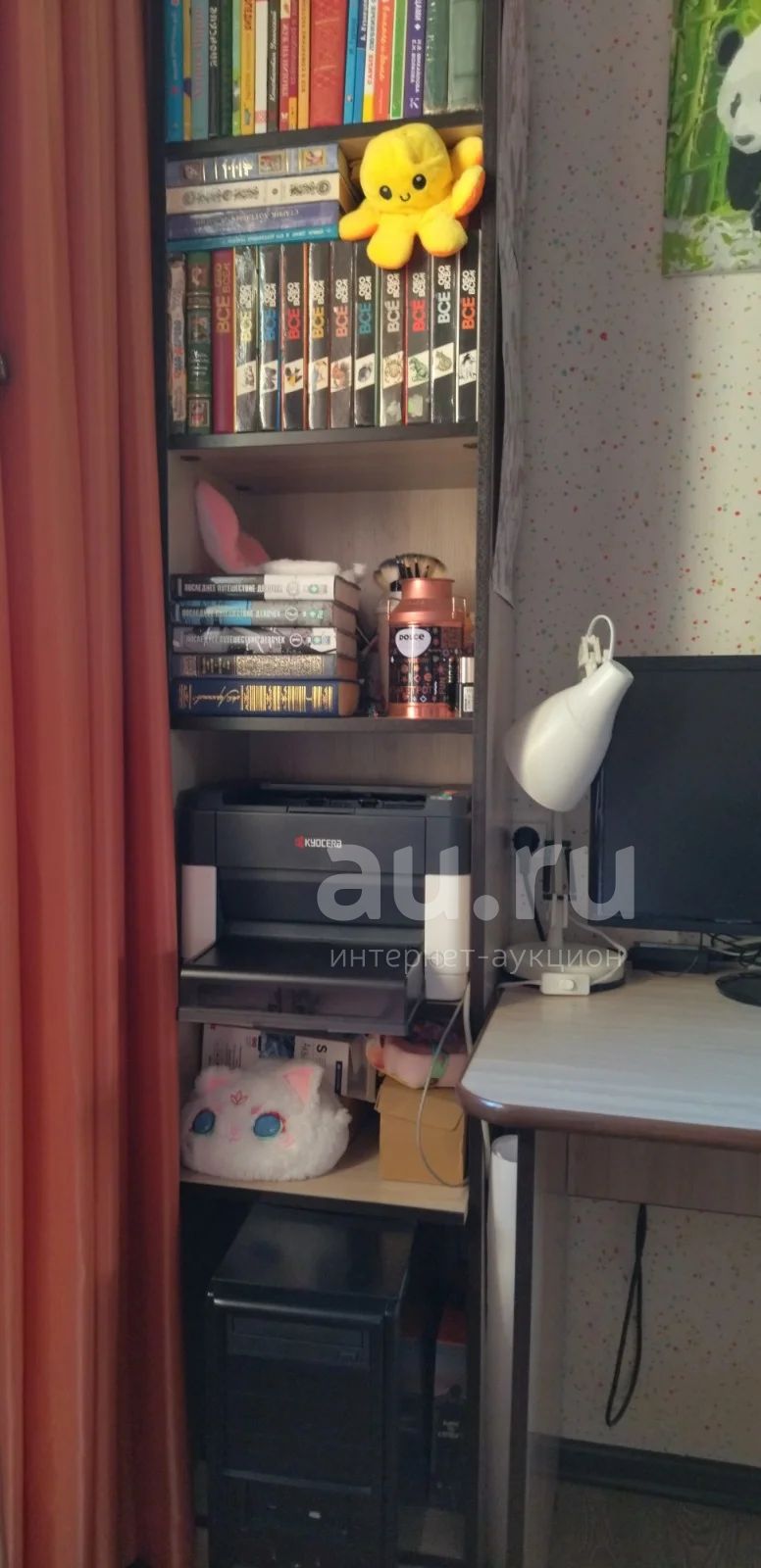 Шкаф книжный (пенал) — купить в Красноярске. Состояние: Б/у. Шкафы ...