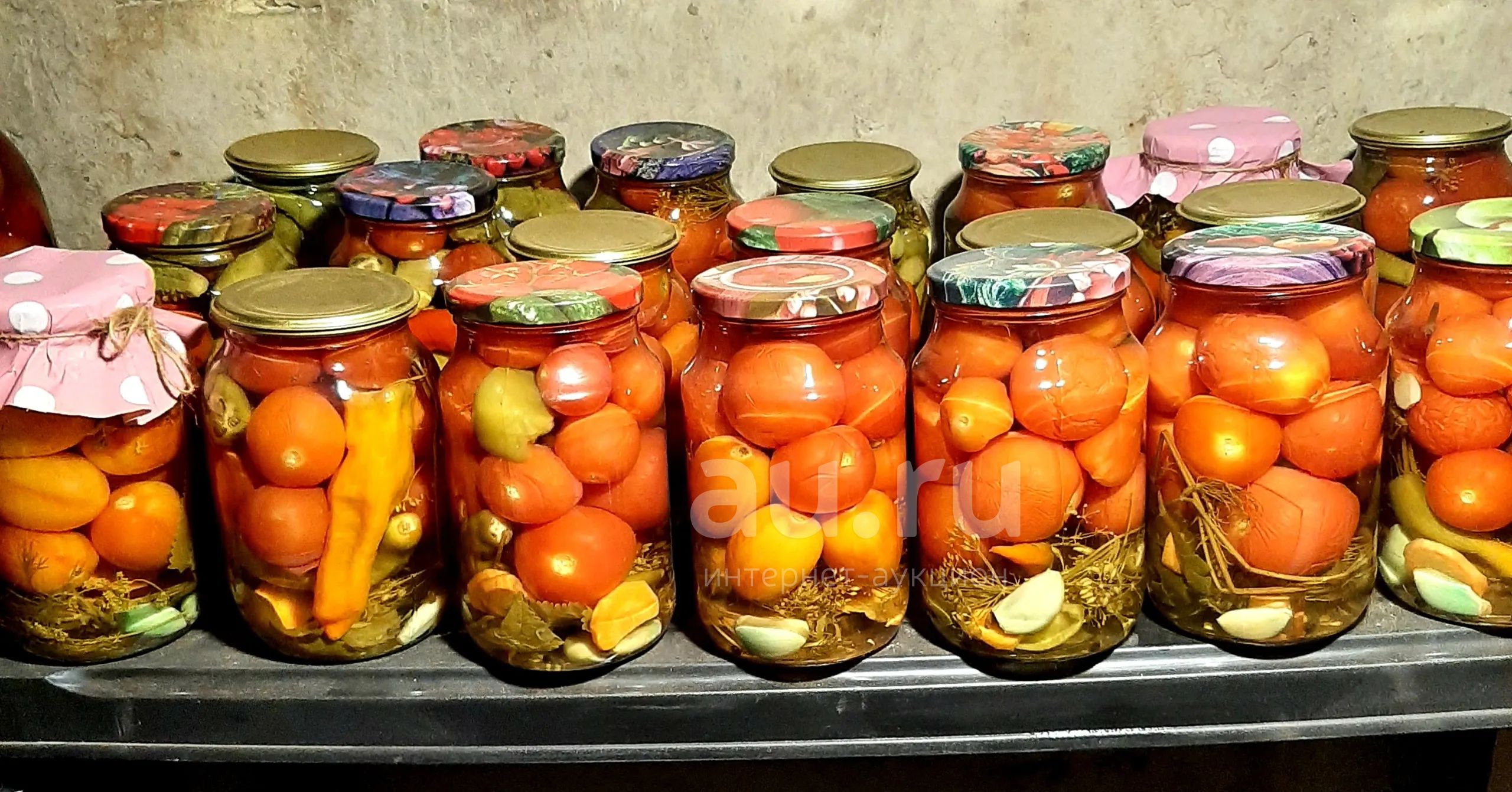 Маринованные помидоры — купить в Красноярске. Домашние заготовки на ...