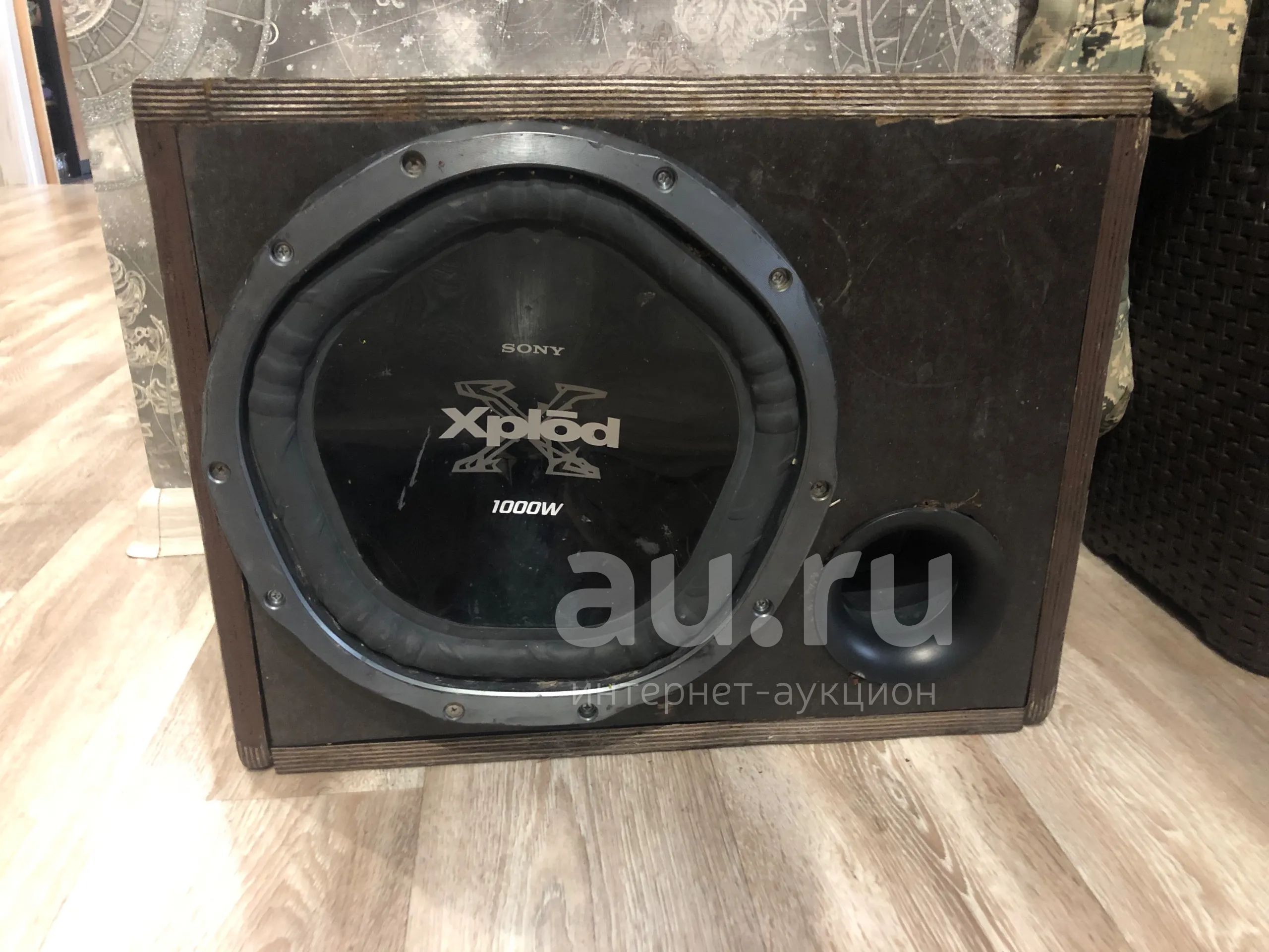 Короб для sony xplod 1000w