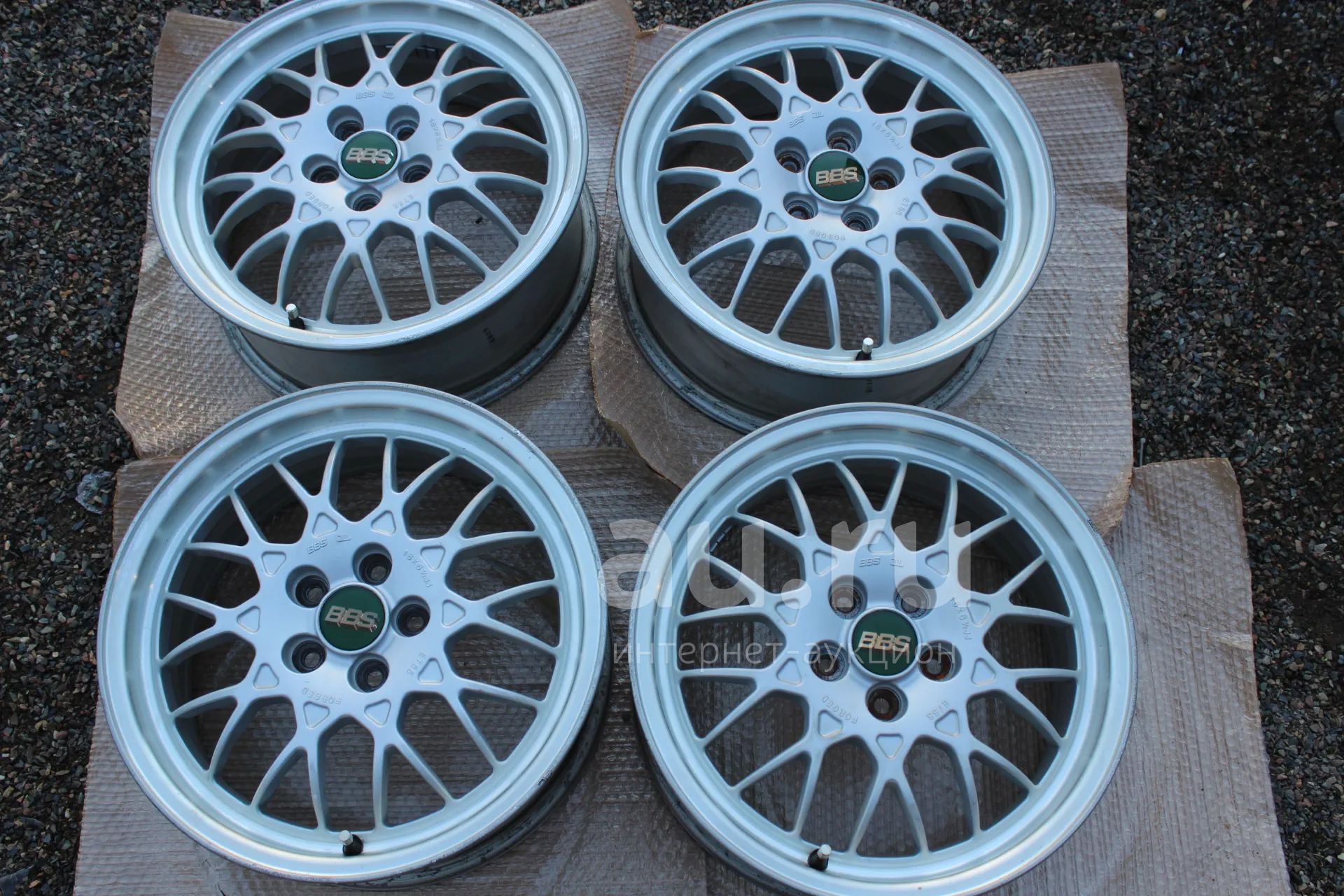 Кованые диски BBS R16 5/100 +55 6.5J Без пробега по рф — купить в ...