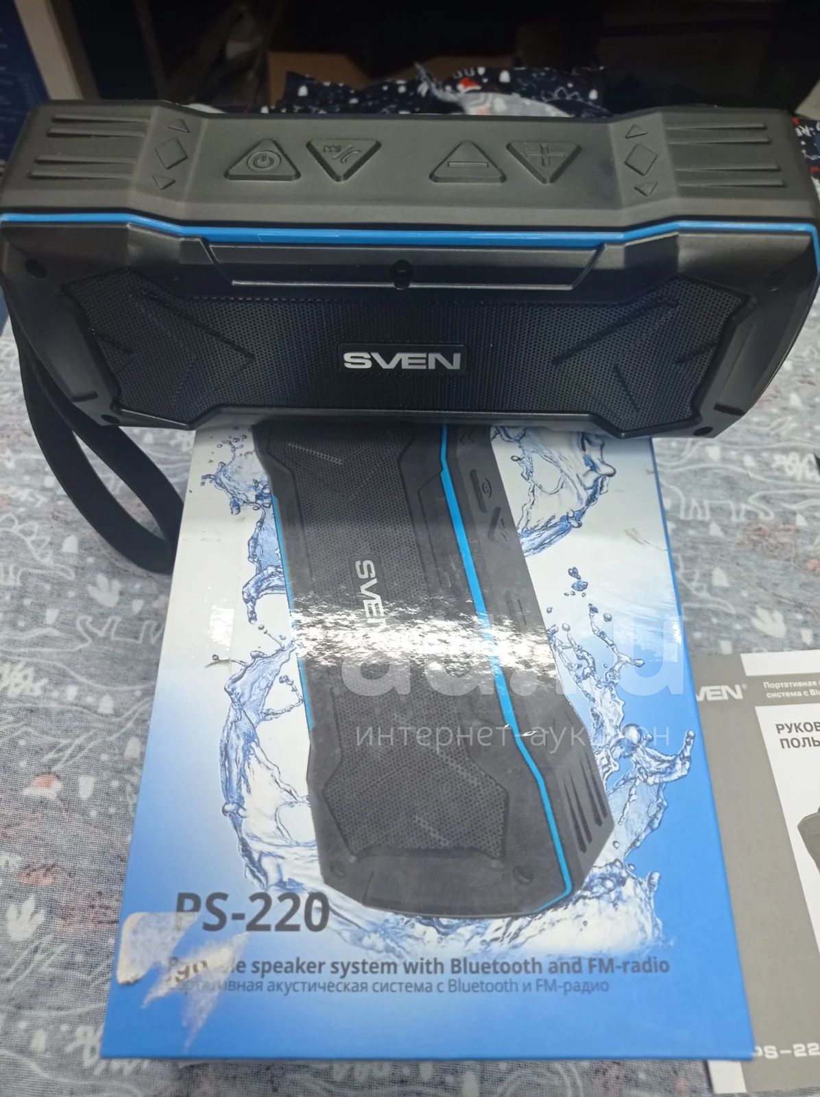 Портативная колонка Sven PS-220 — купить в Красноярске. Состояние: Б/у ...