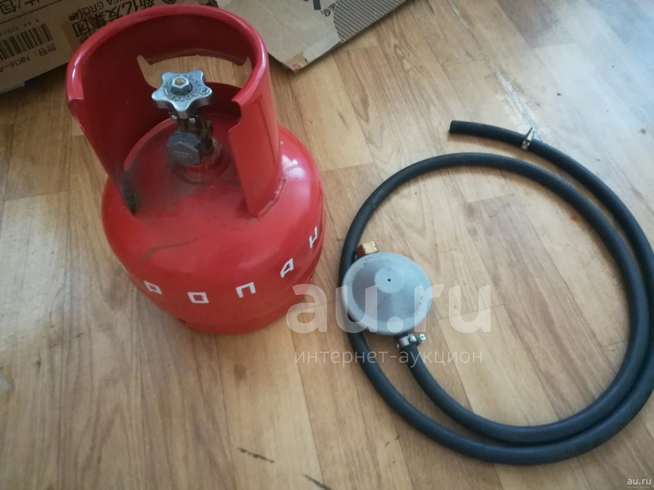 Газовый баллон 5л с редуктором — купить в Красноярске. Состояние: Б/у ...