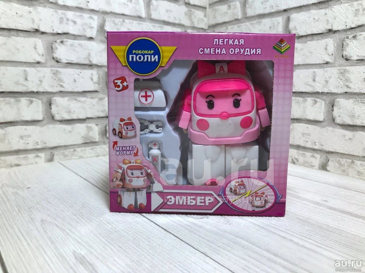 Робокар Эмбер robocar amber игрушка трансформер robocar poli робот ...