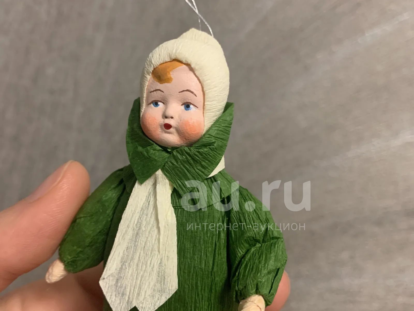 Ватная игрушка змея