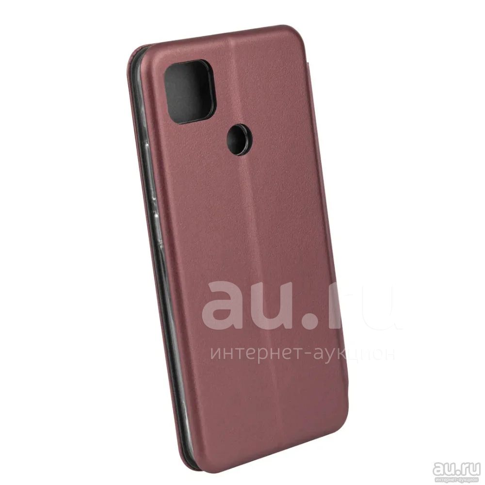 Чехол книжка для Xiaomi Redmi 9C / Redmi 10A | Бордовый | Сяоми редми ...