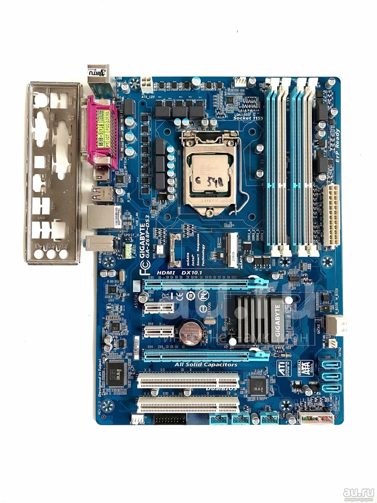 Отличная плата под LGA 1155: Gigabyte GA-Z68P-DS3 r2.0 (Z68 чипсет/ до ...