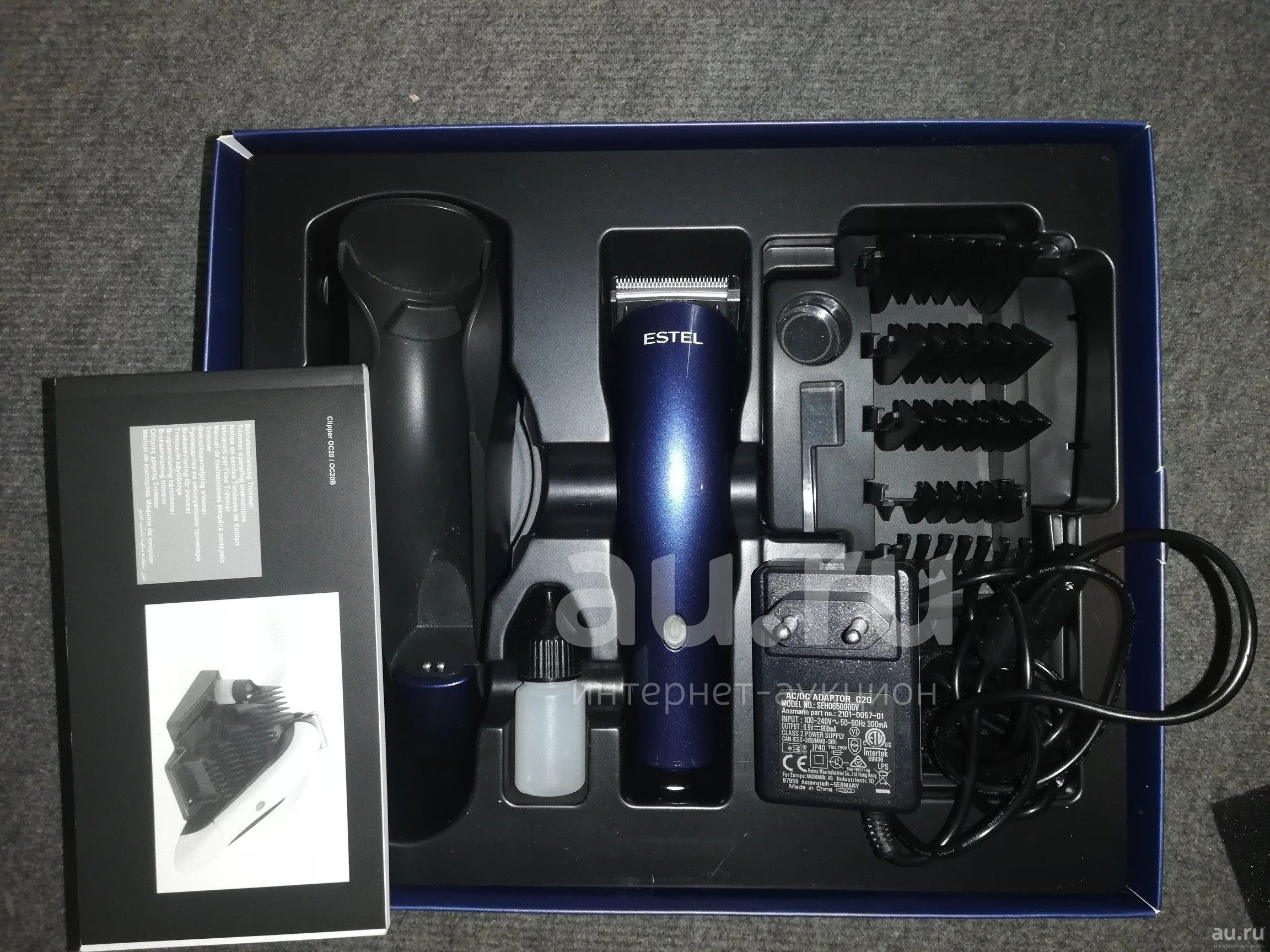 Estel Рremier Машинка для стрижки волос Hair Clipper OC20 (Большая ...
