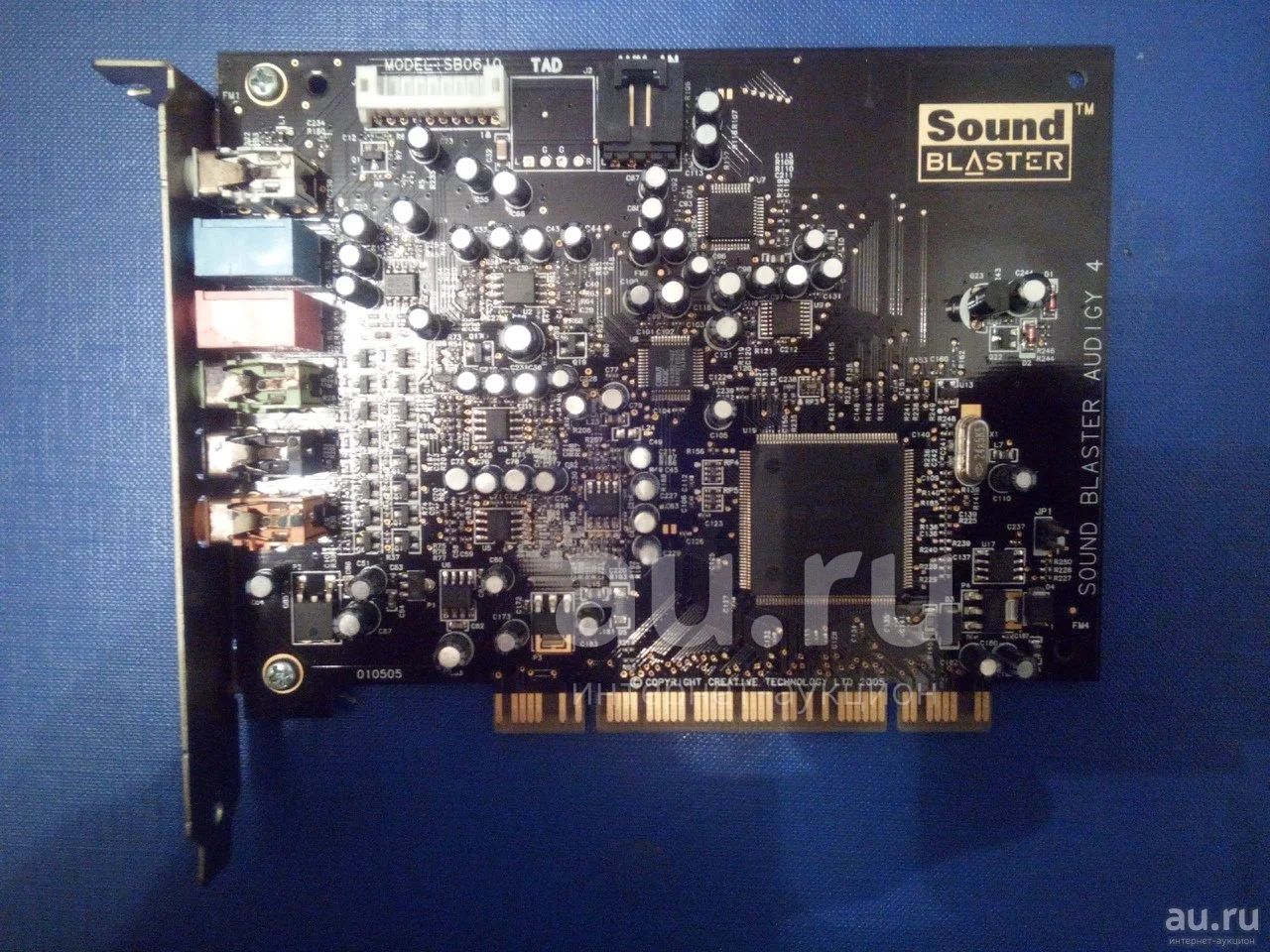 Звуковая карта Creative Sound Blaster Audigy 4 SB0610 — купить в ...