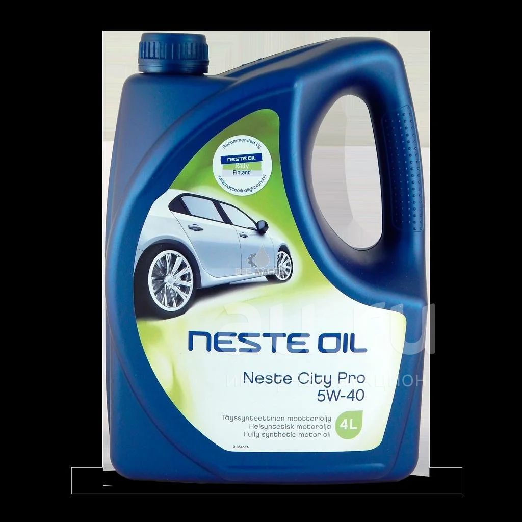Масло моторное синтетика NESTE CITY PRO 5W-40 4L, SN/CF, C3, Финляндия ...