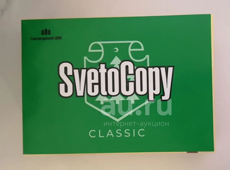 Бумага для принтера SvetoCopy A4 80г/кв.м 500 л — купить в Красноярске ...