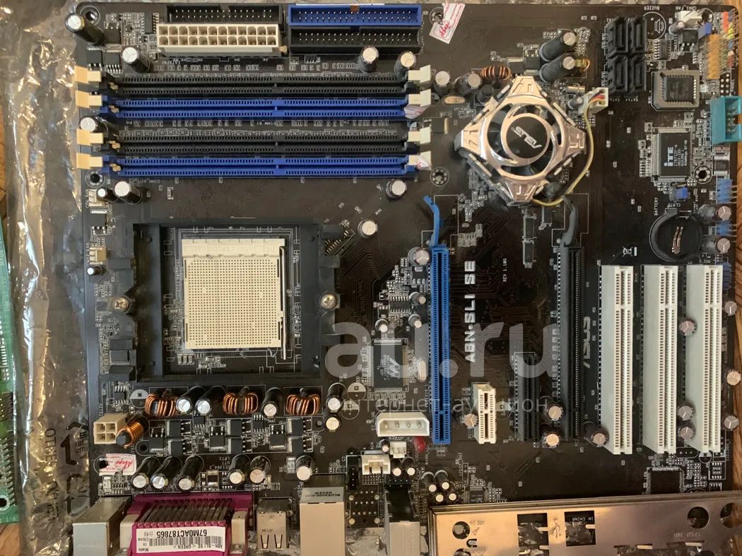 Материнская плата Asus A8N-SLI SE — купить в Красноярске. Состояние: Б ...