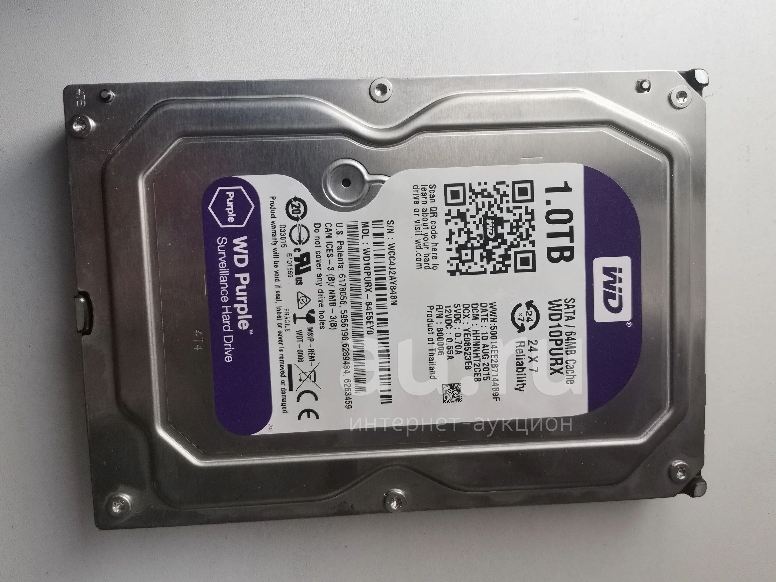 Жесткий Диск Wd Purple Wd10purz Купить