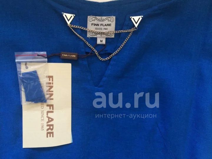 новое платье Finn Flaer - M - лён — купить в Красноярске. Состояние ...