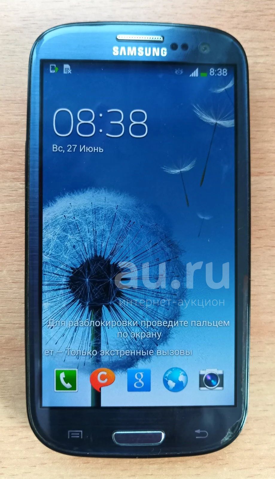 Samsung Galaxy S3 GT-i9300 — купить в Красноярске. Состояние: Б/у.  Смартфоны на интернет-аукционе Au.ru