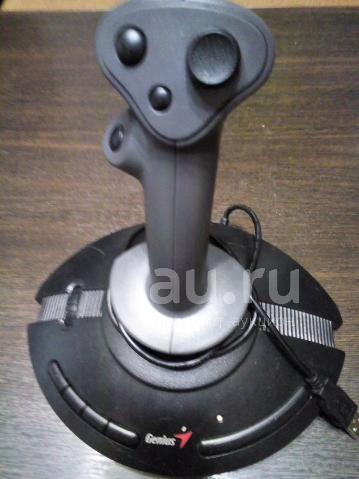 Джойстик Genius usb F-23 — купить в Красноярске. Состояние: Б/у. Рули ...