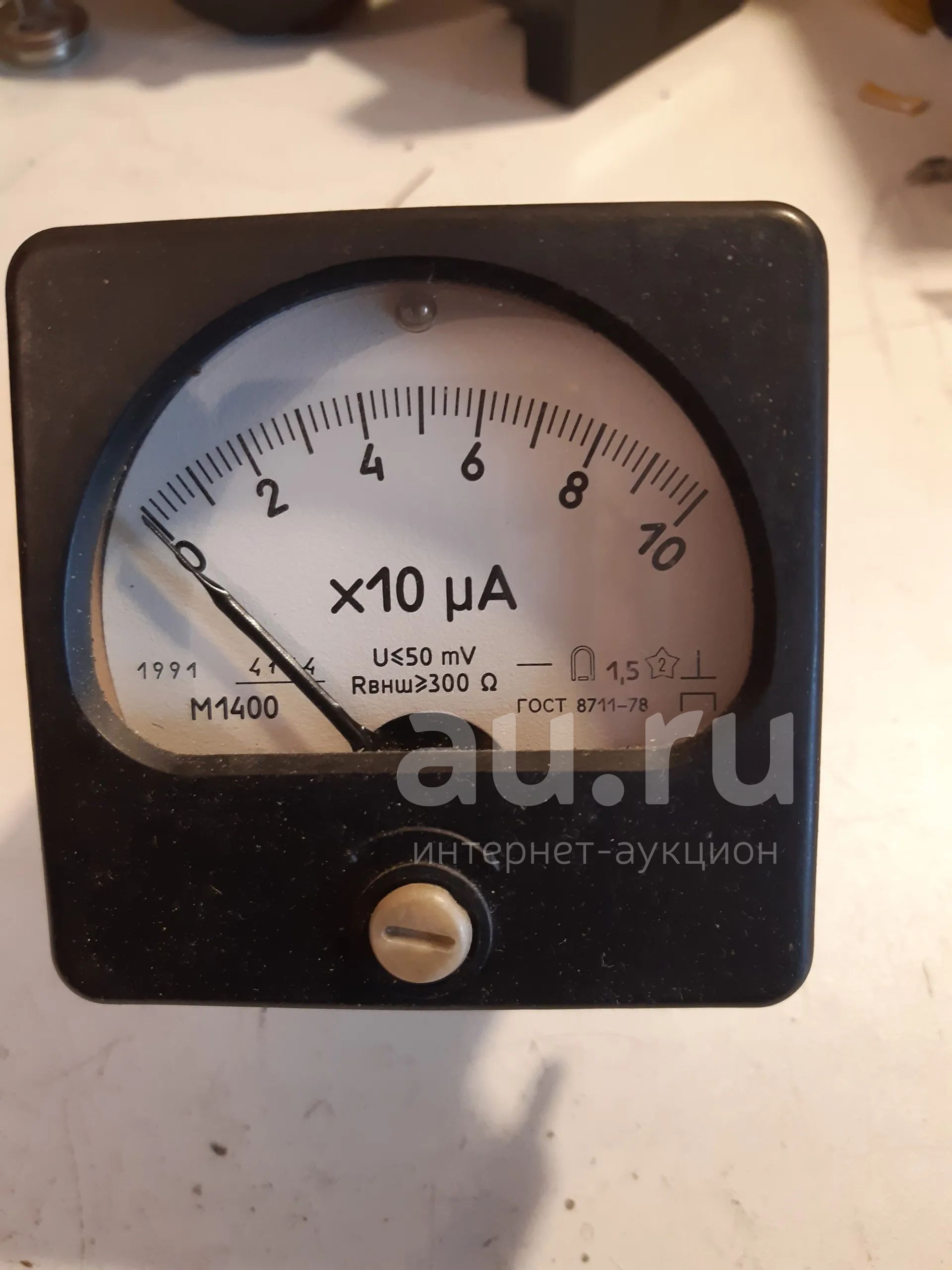 Микроамперметр М1400 — купить в Красноярске. Состояние: Новое. Головки ...