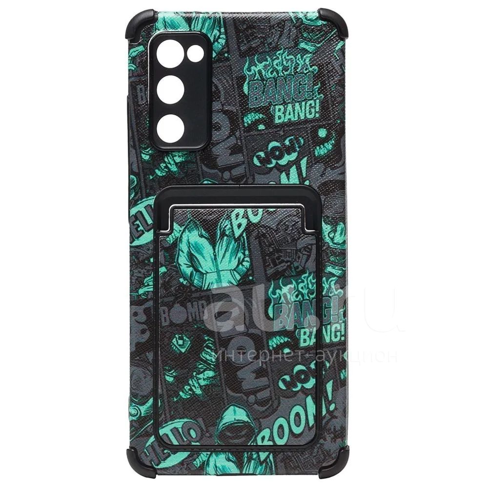 Чехол-накладка - SC284 с картхолдером для "Samsung SM-G780 Galaxy S20FE ...