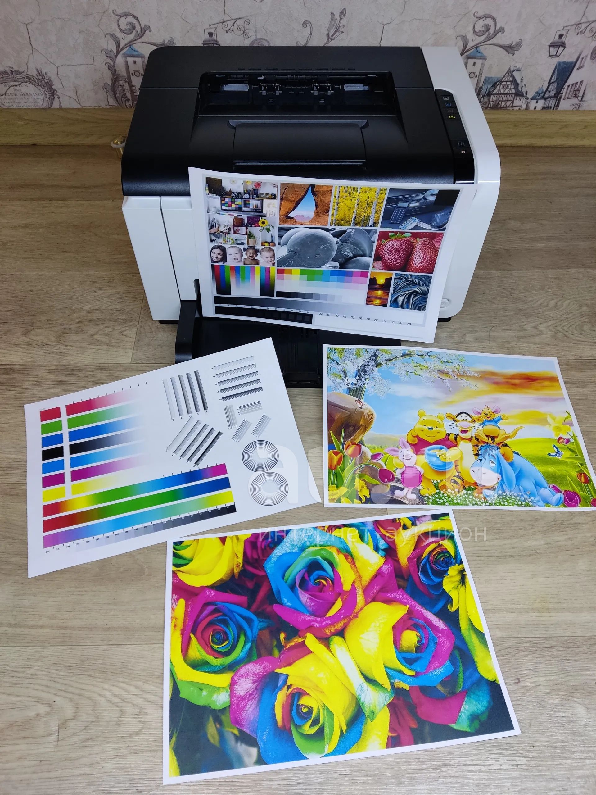 Цветной лазерный принтер HP LaserJet Pro CP1025 — купить в Красноярске ...