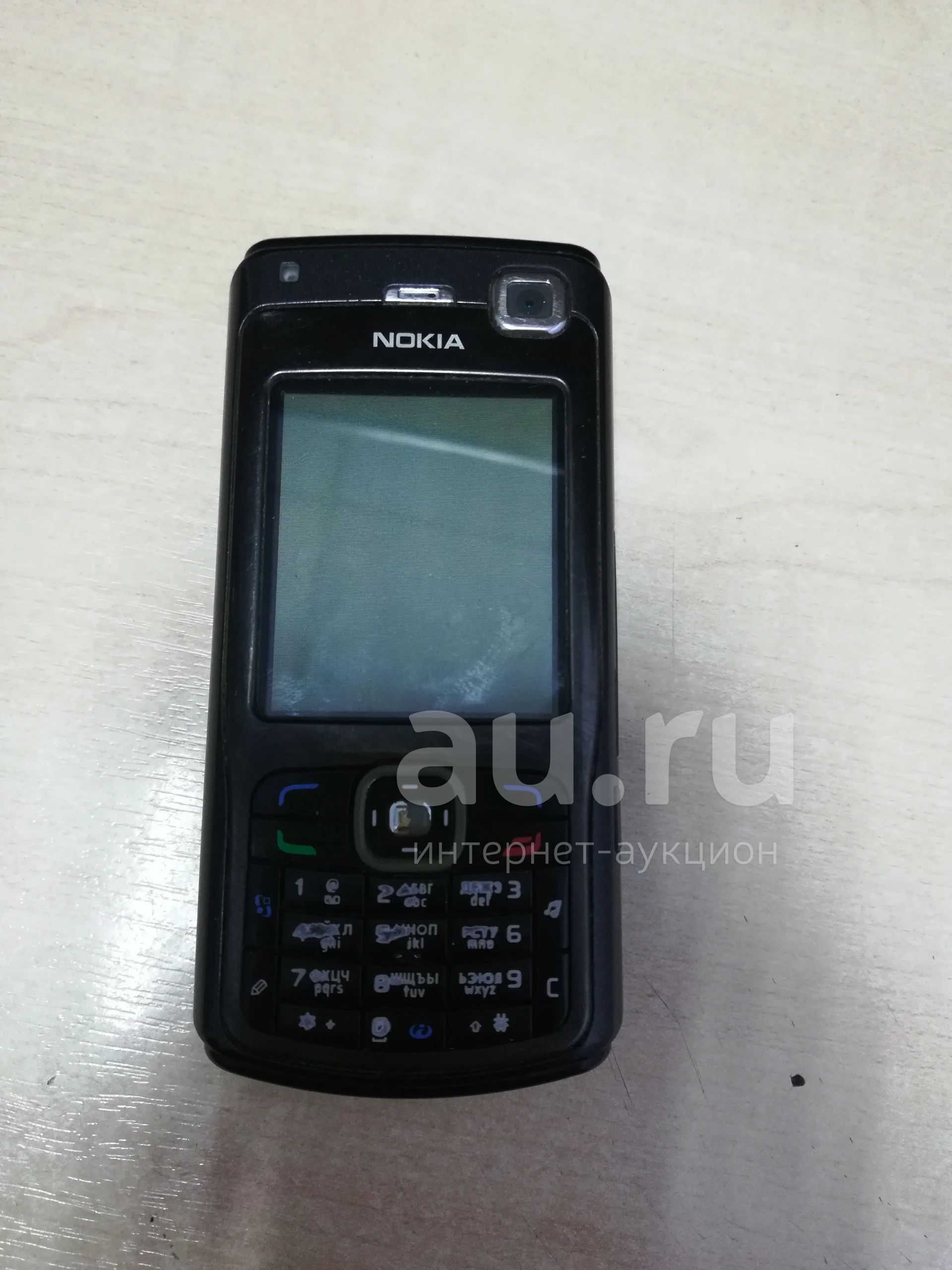 №1326 . Телефон Nokia N70-1 . — купить в Красноярске. Состояние:  Неисправно. Кнопочные мобильные телефоны на интернет-аукционе Au.ru