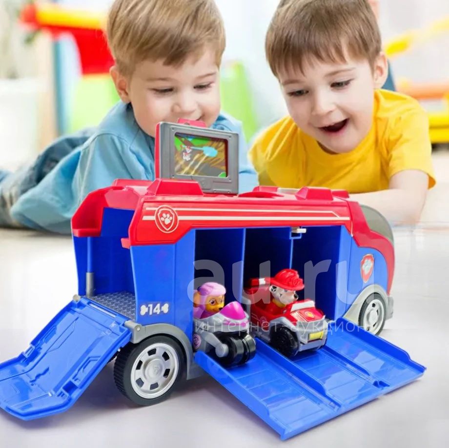 Щенячий патруль автобус Paw Patrol, автовоз с героями — купить в ...