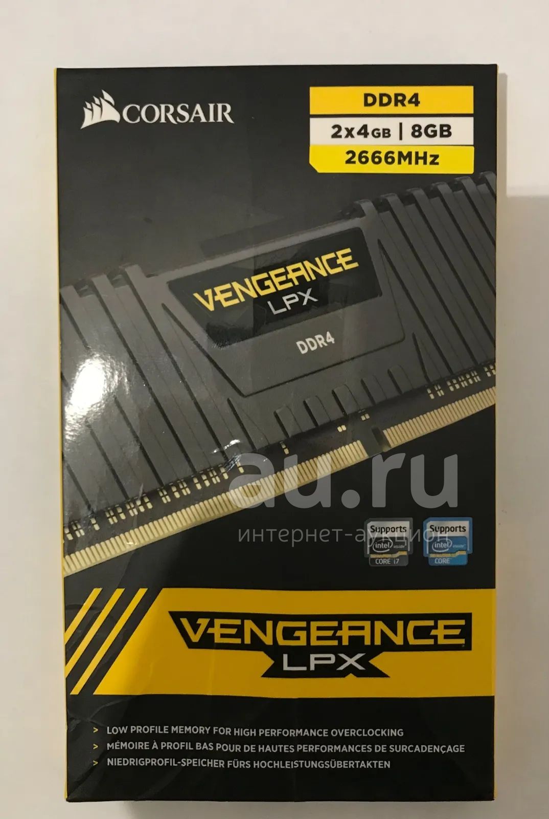 Corsair Vengeance LPX 2666MGz 2x4Gb — купить в Красноярске. Состояние ...