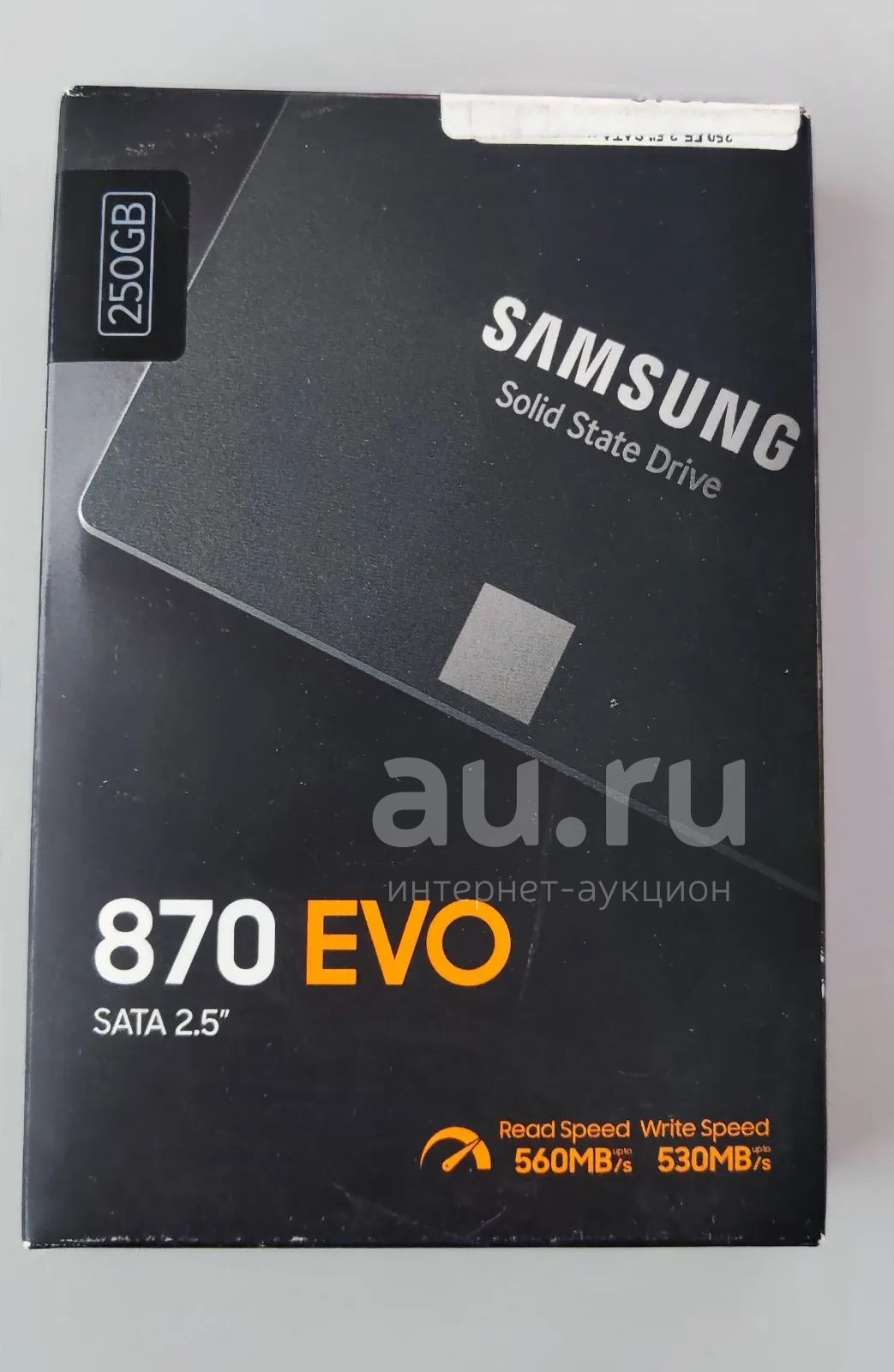 SSD Samsung 870 EVO 250GB новый, запечатан. — купить в Красноярске ...
