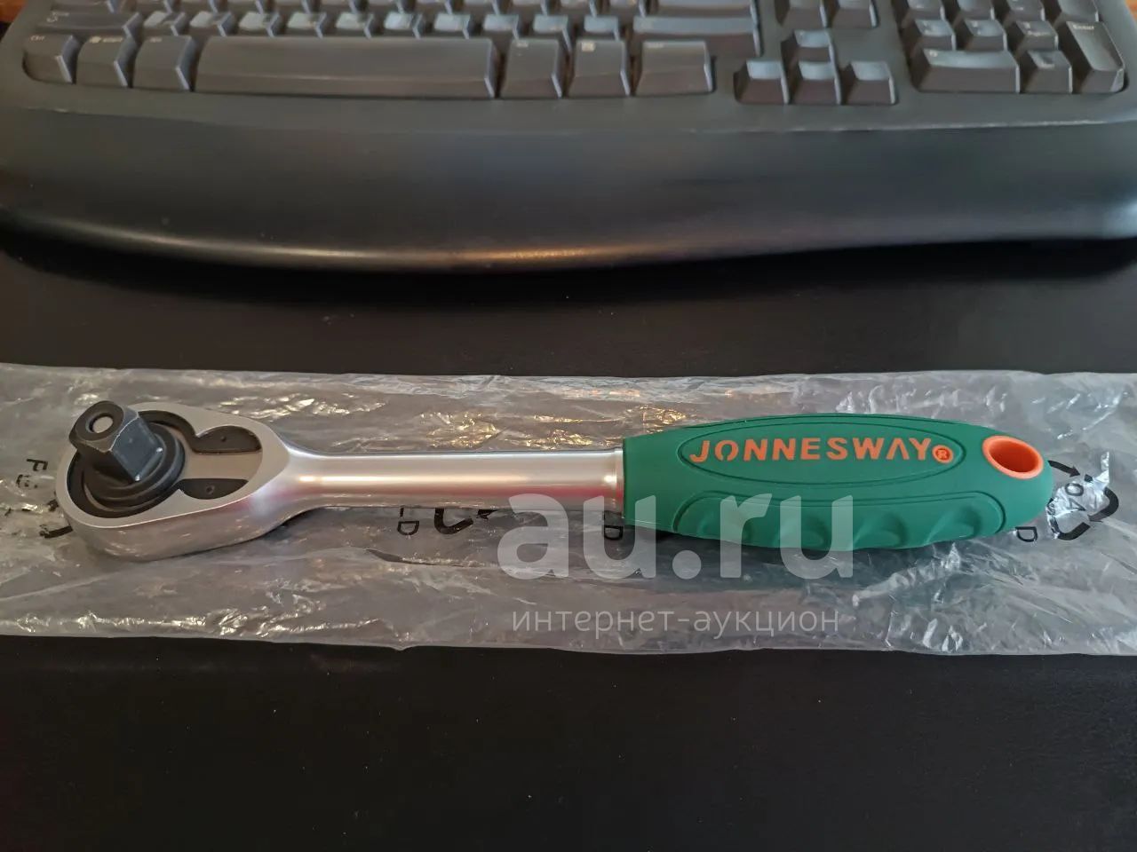 Трещотка Jonnesway R3704, под большой квадрат 1/2", мощная 48 зубцов ...