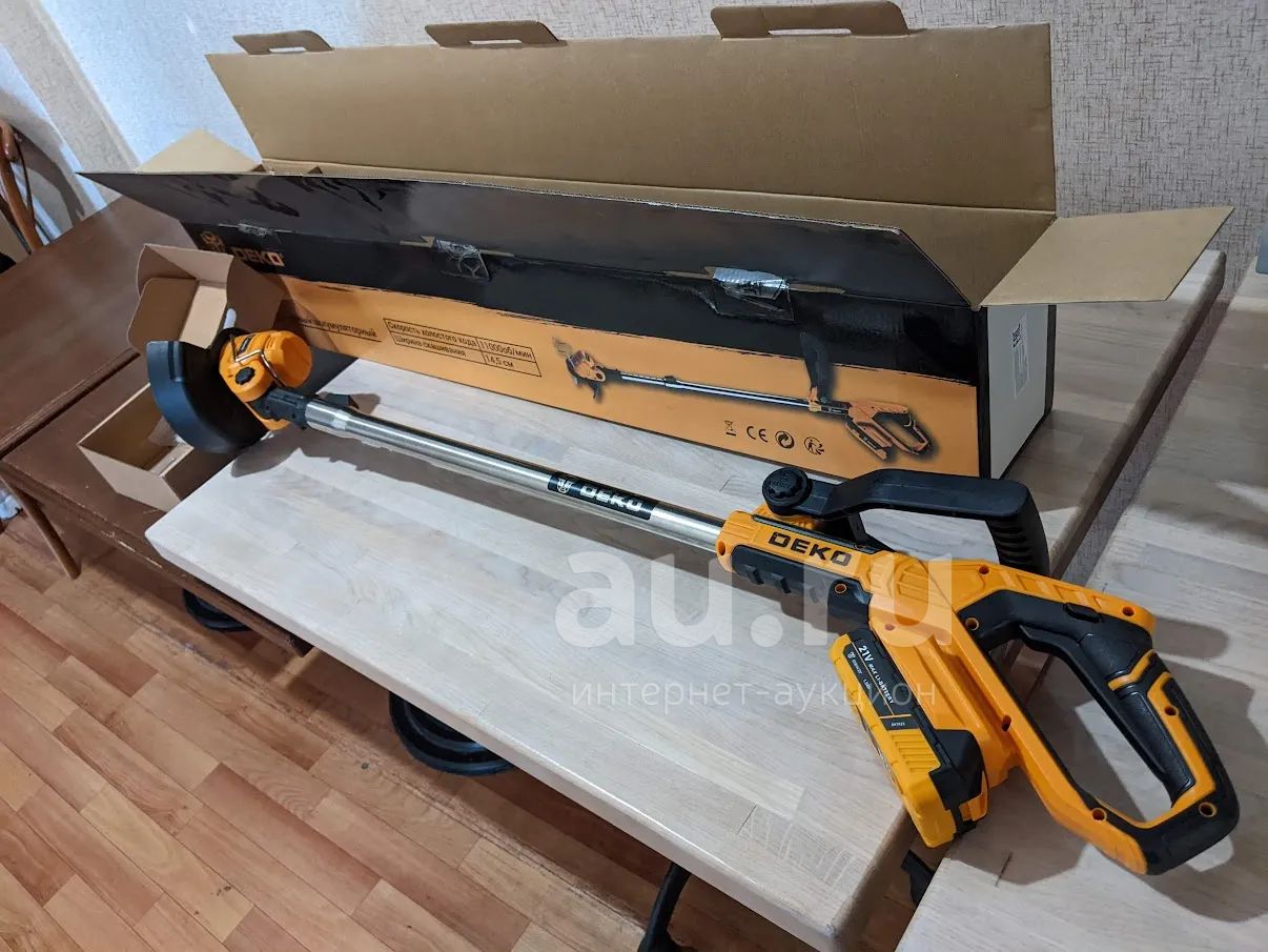 Газонокосилка, триммер аккумуляторный с рубля! — купить в Красноярске ...