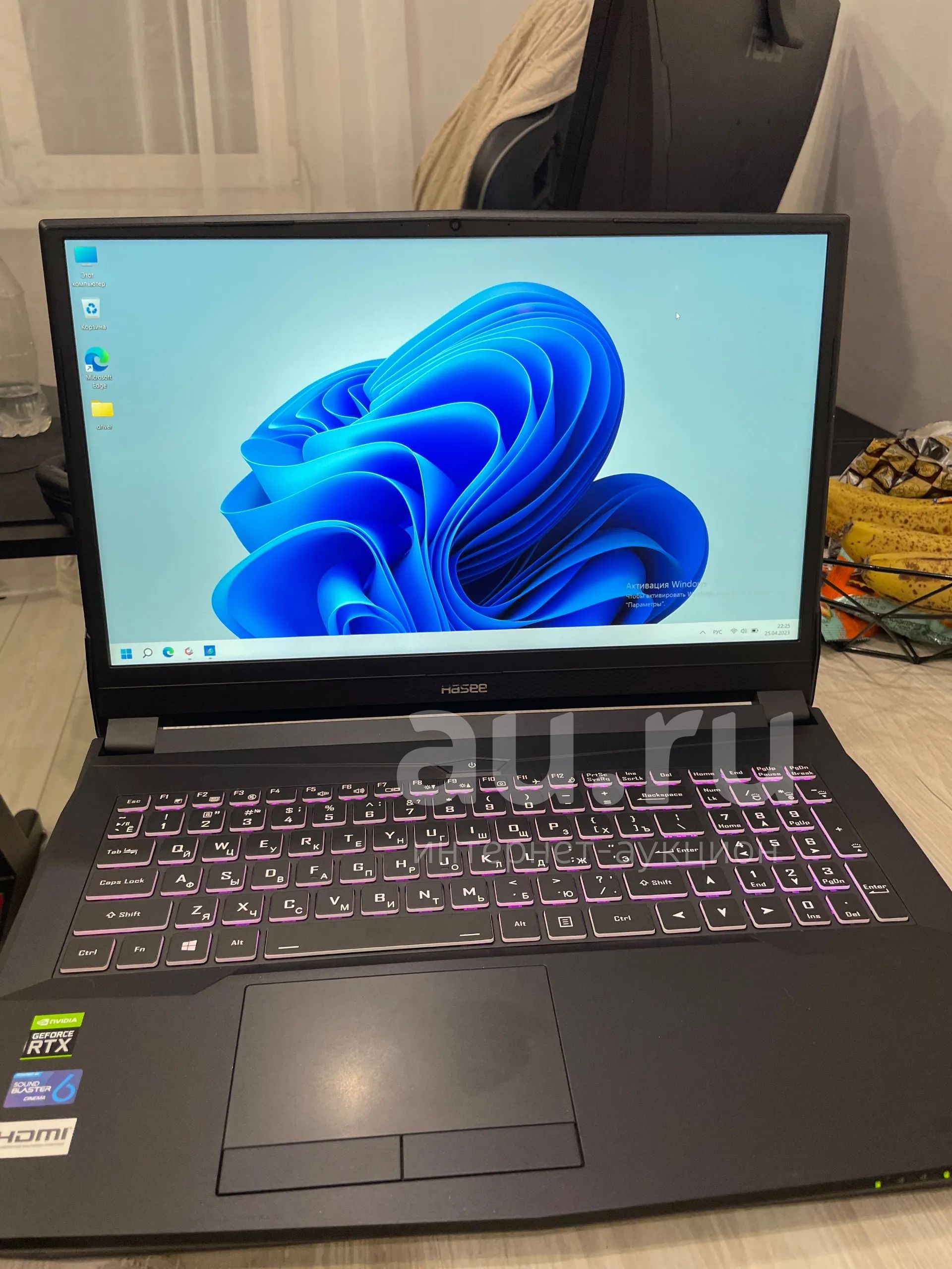Ноутбук Hasee tx9 Rtx 3070 игровой — купить в Красноярске. Состояние: Б ...