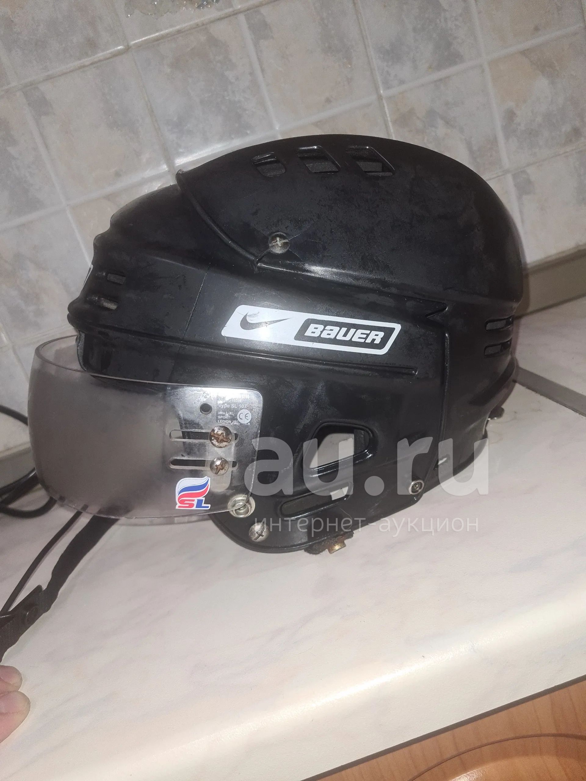 Шлем хоккейный Bauer с визором взрослый — купить в Красноярске ...