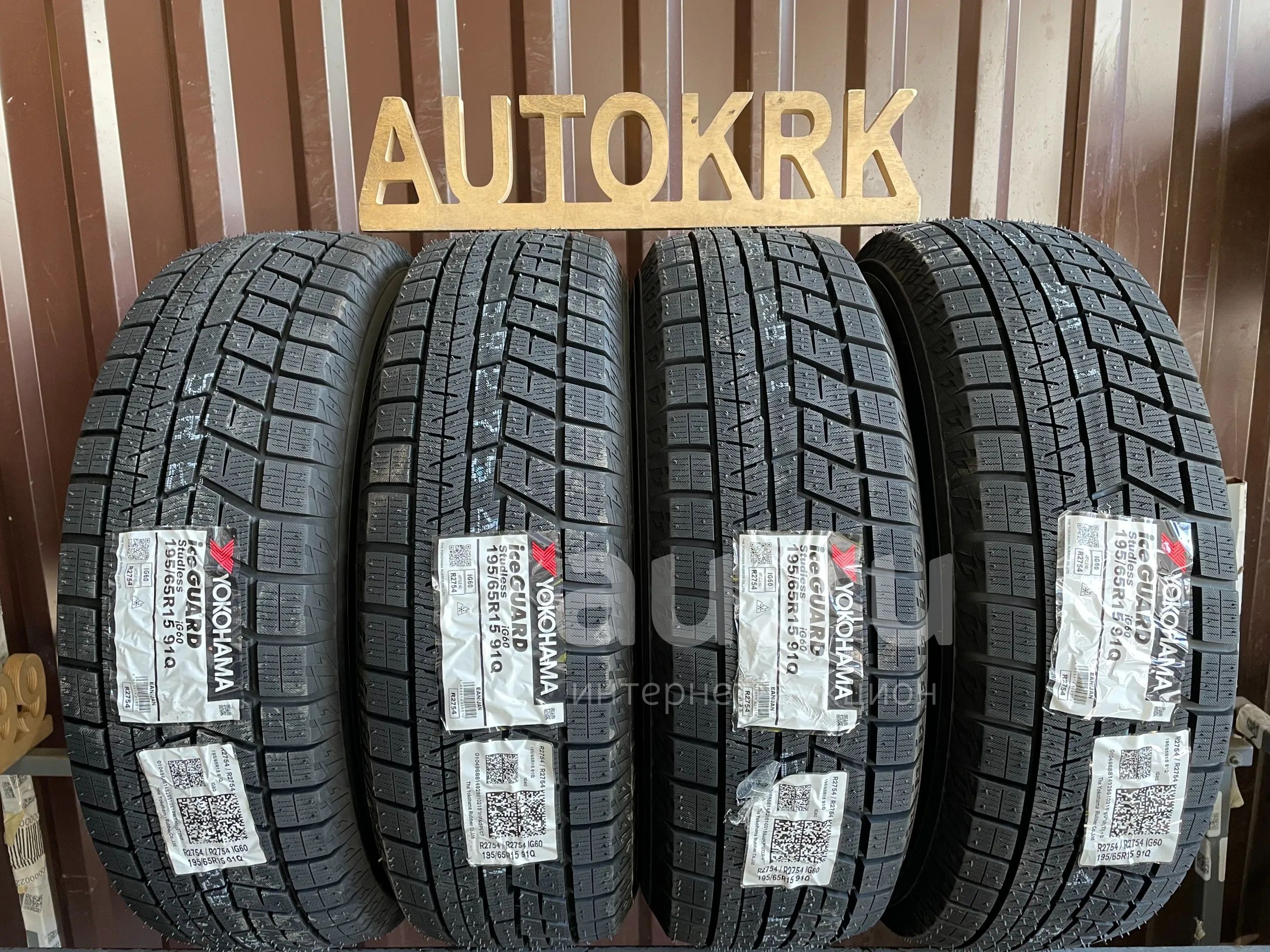 Зимние шины R15 195/65 Yokohama IG60 — купить в Красноярске. Состояние ...
