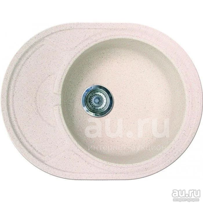 Мойка Gran-Stone GS-18К иск.камень, круглая 360*170мм, черный (308 ...