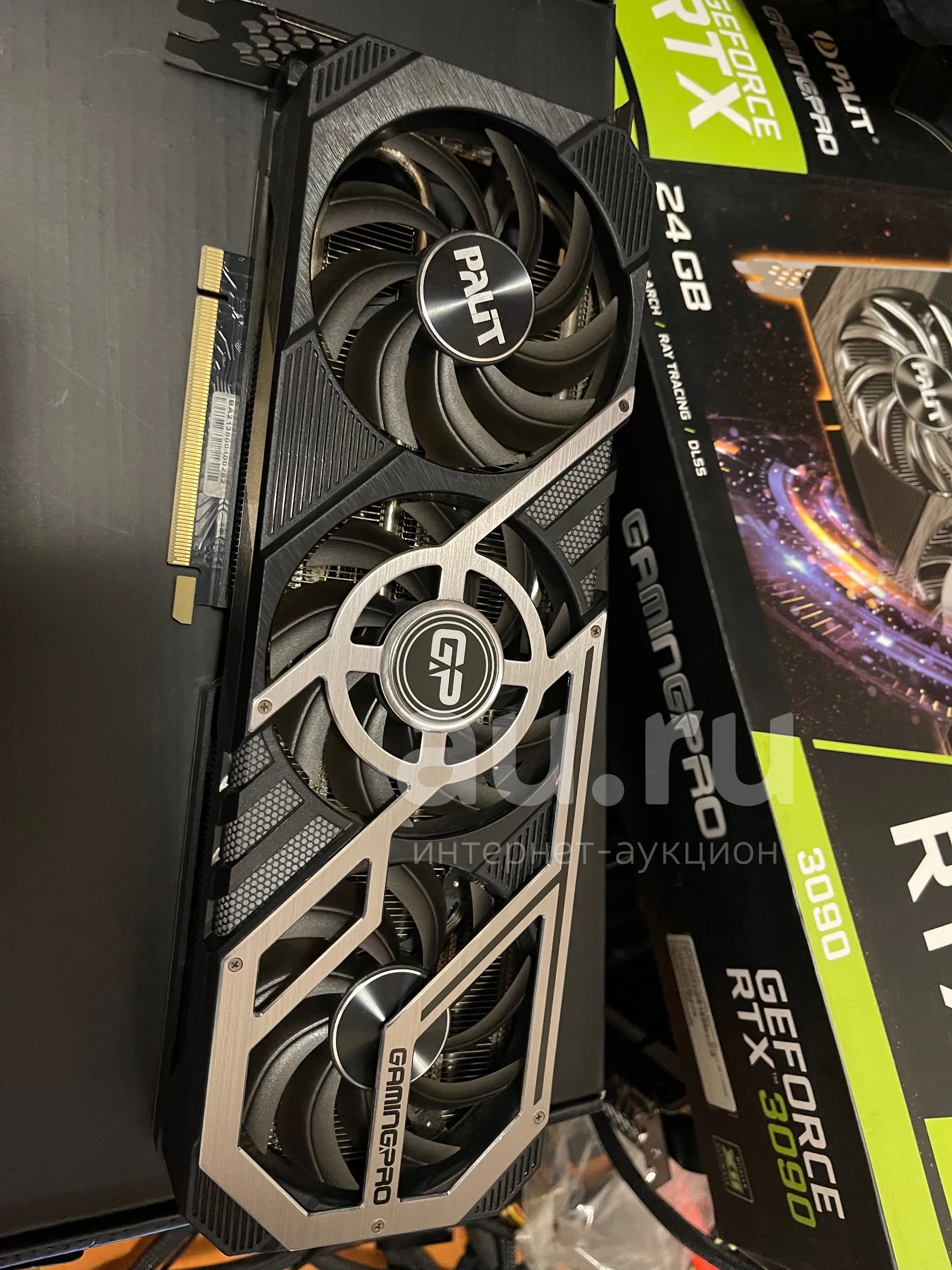 Видеокарта palit rtx 3090 gamingpro 24gb — купить в Красноярске