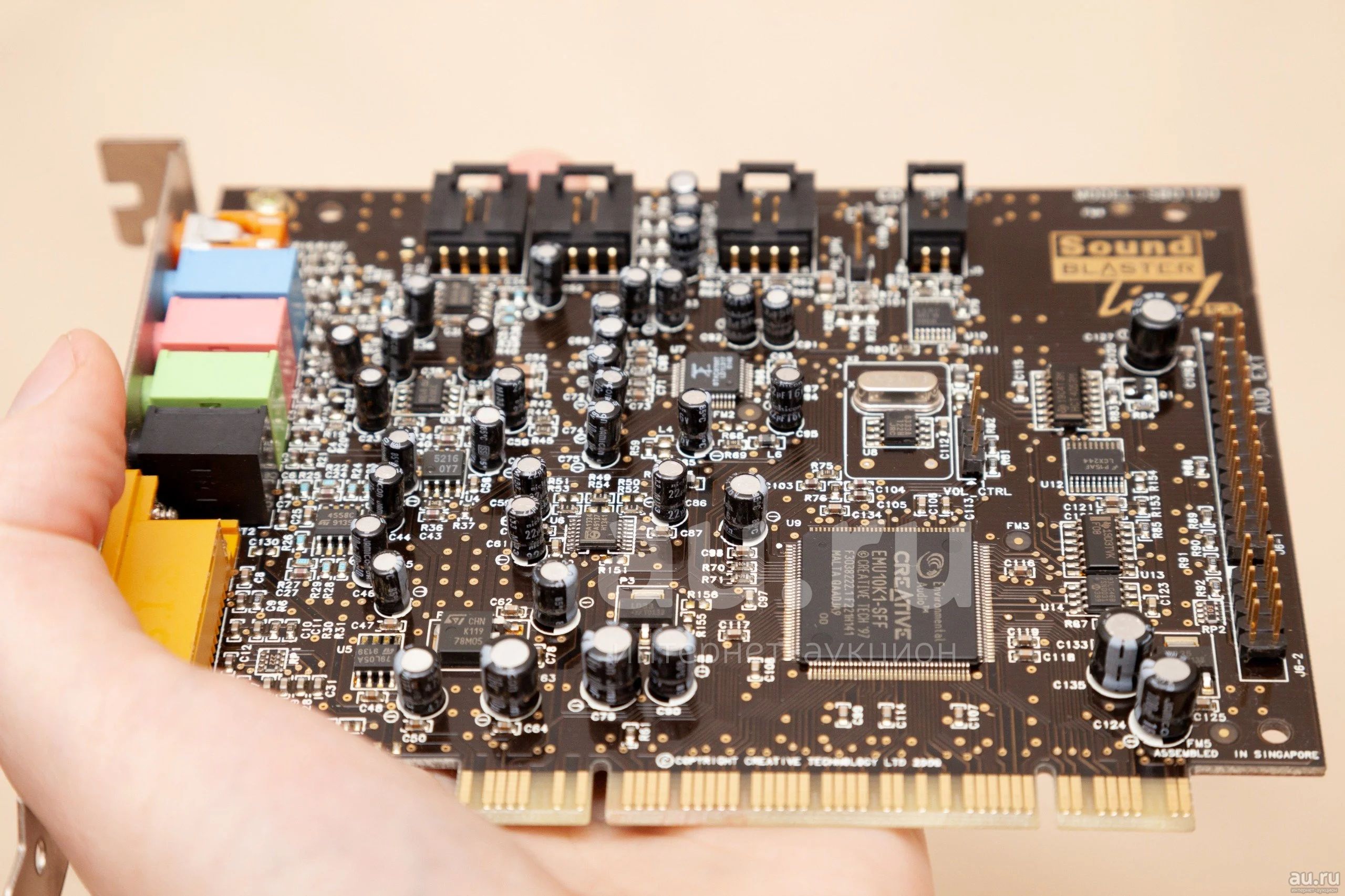 Звуковая карта Creative Sound Blaster Live! 5.1 (модель SB0100 ...