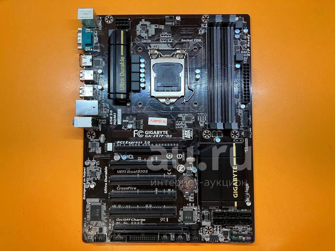 Б\У материнская плата для компьютера GigaByte GA-Z87P-D3 ATX сокет 1150 ...