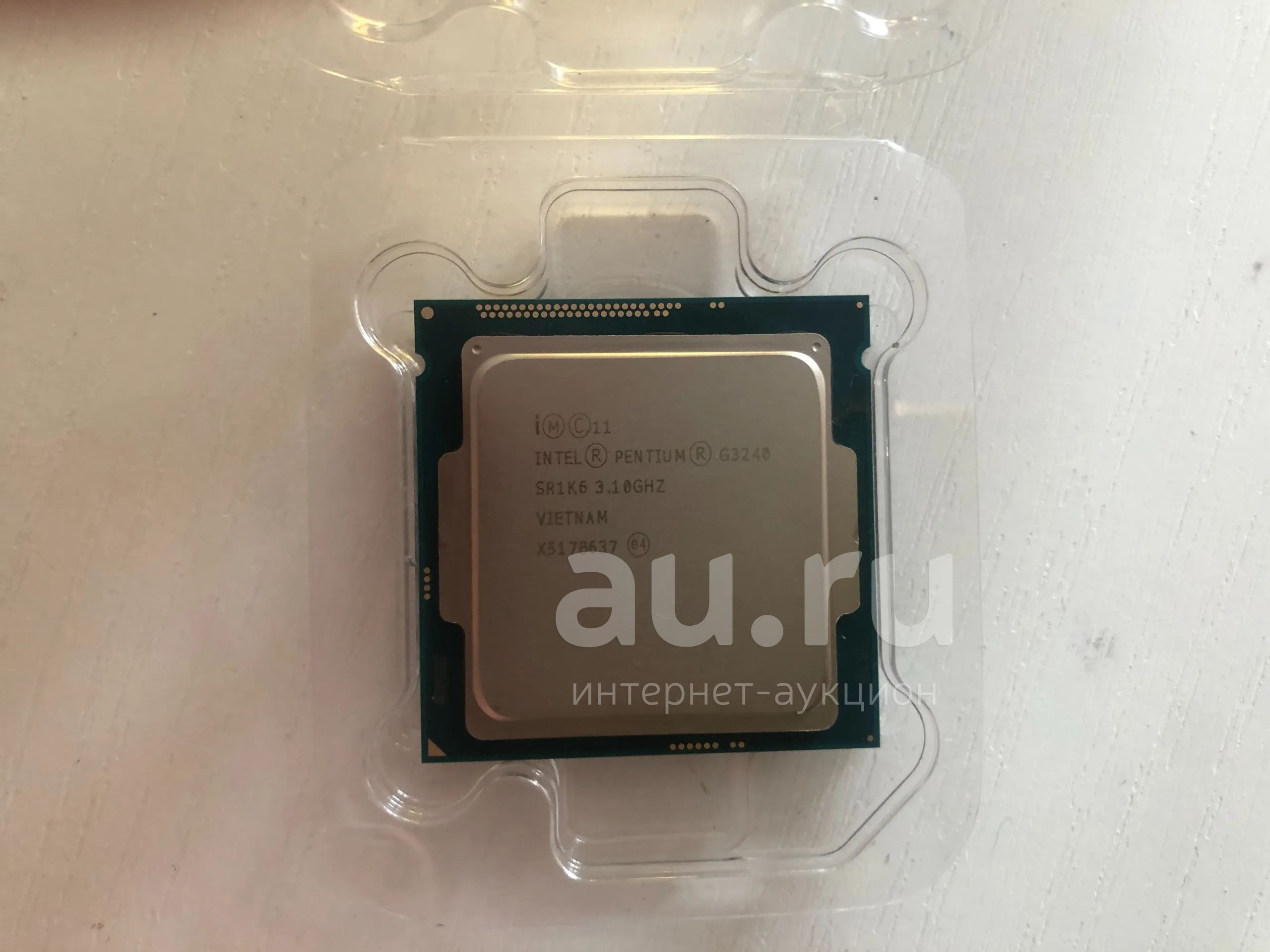 Процессор Intel Pentium G3240, 1150 сокет, 2 ядра по 3.1ГГц, 2 потока ...