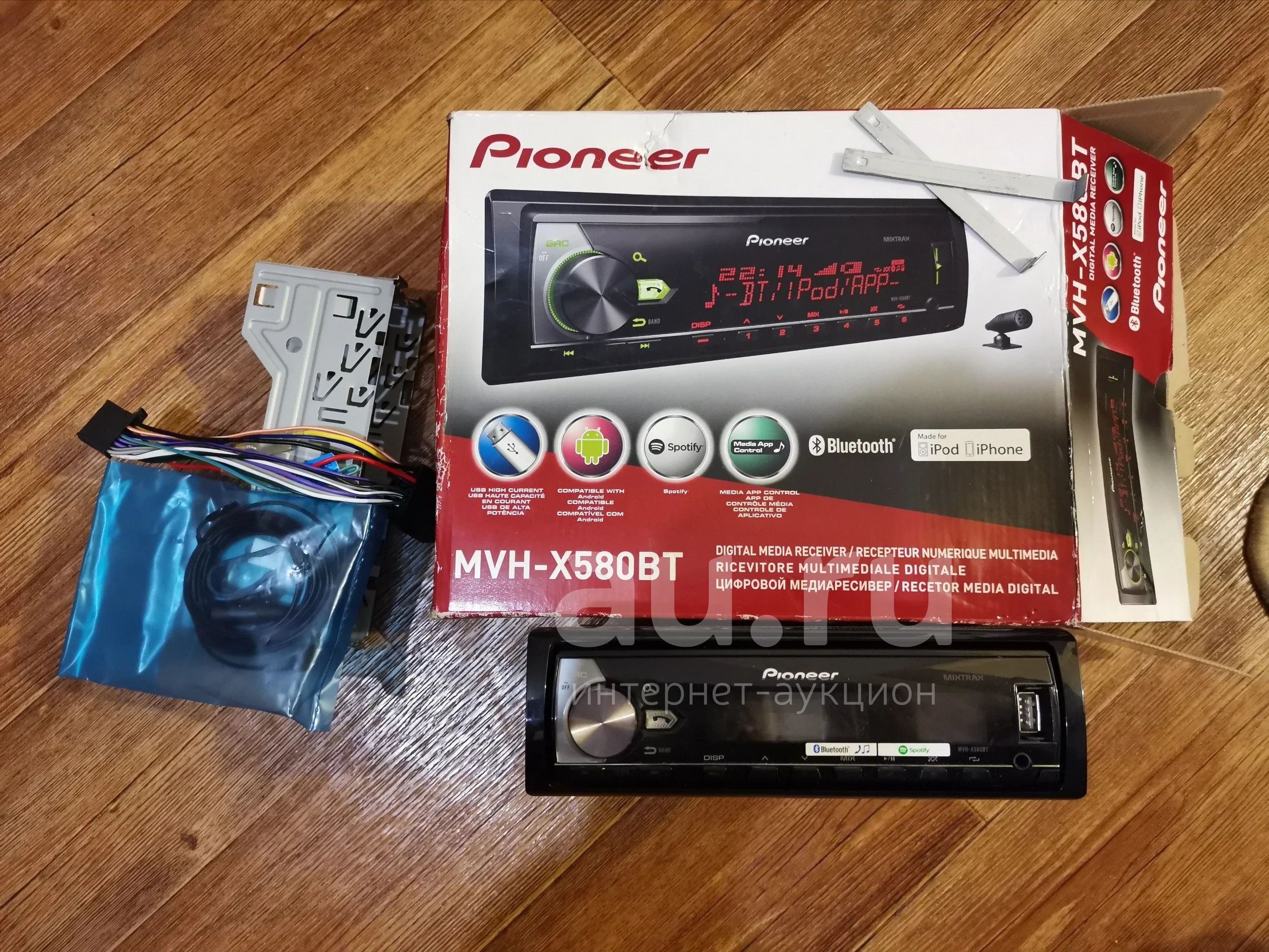 pioneer mvh x580bt схема