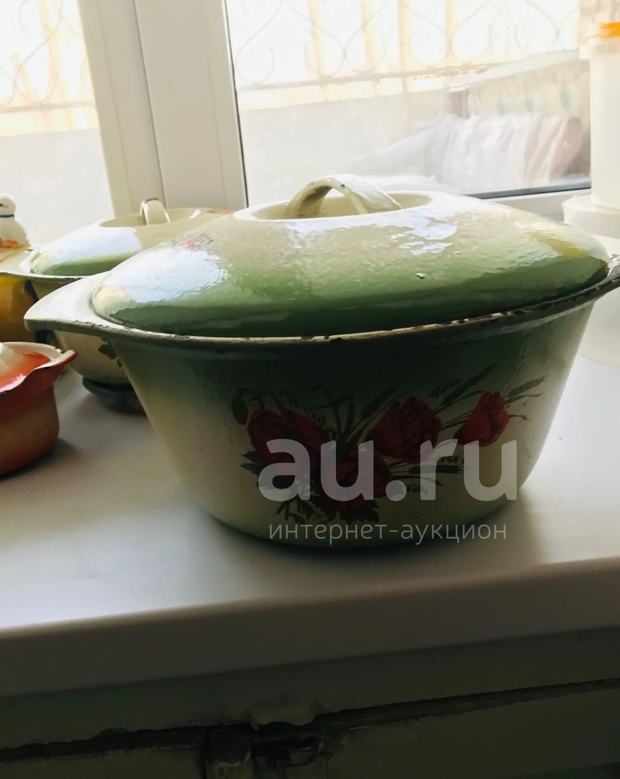 Казан большой, 5 л, чугун, СССР — купить в Красноярске. Состояние: Б/у ...