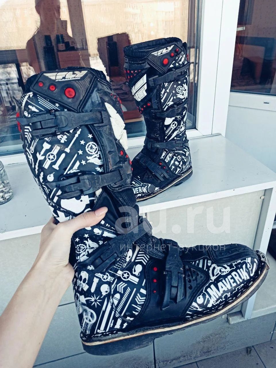 Fly Racing Maverik MX Boots . Au.ru