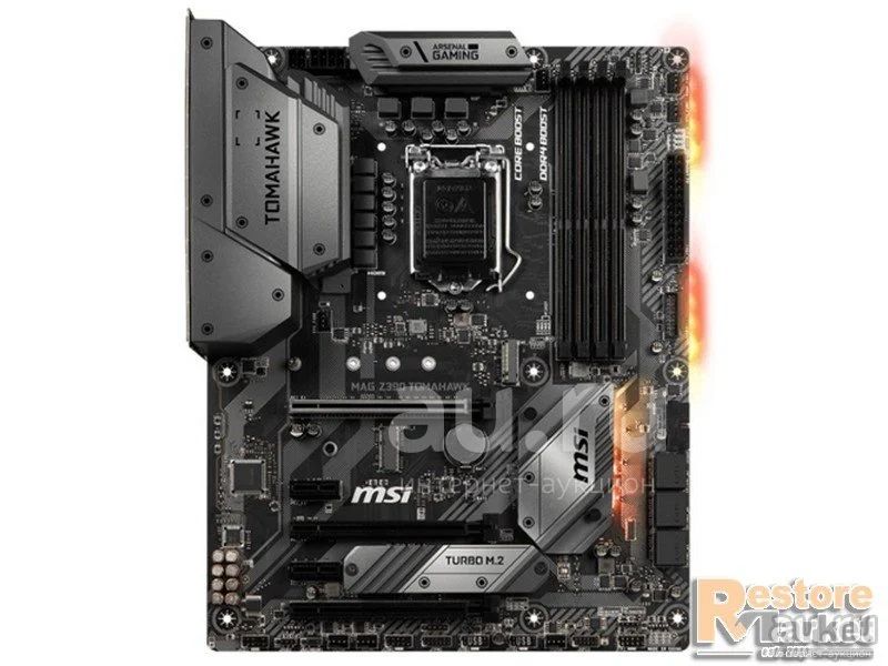Материнская плата [LGA1151-V2] MSI Z390 Mag Tomahawk {box} б/у Гарантия ...
