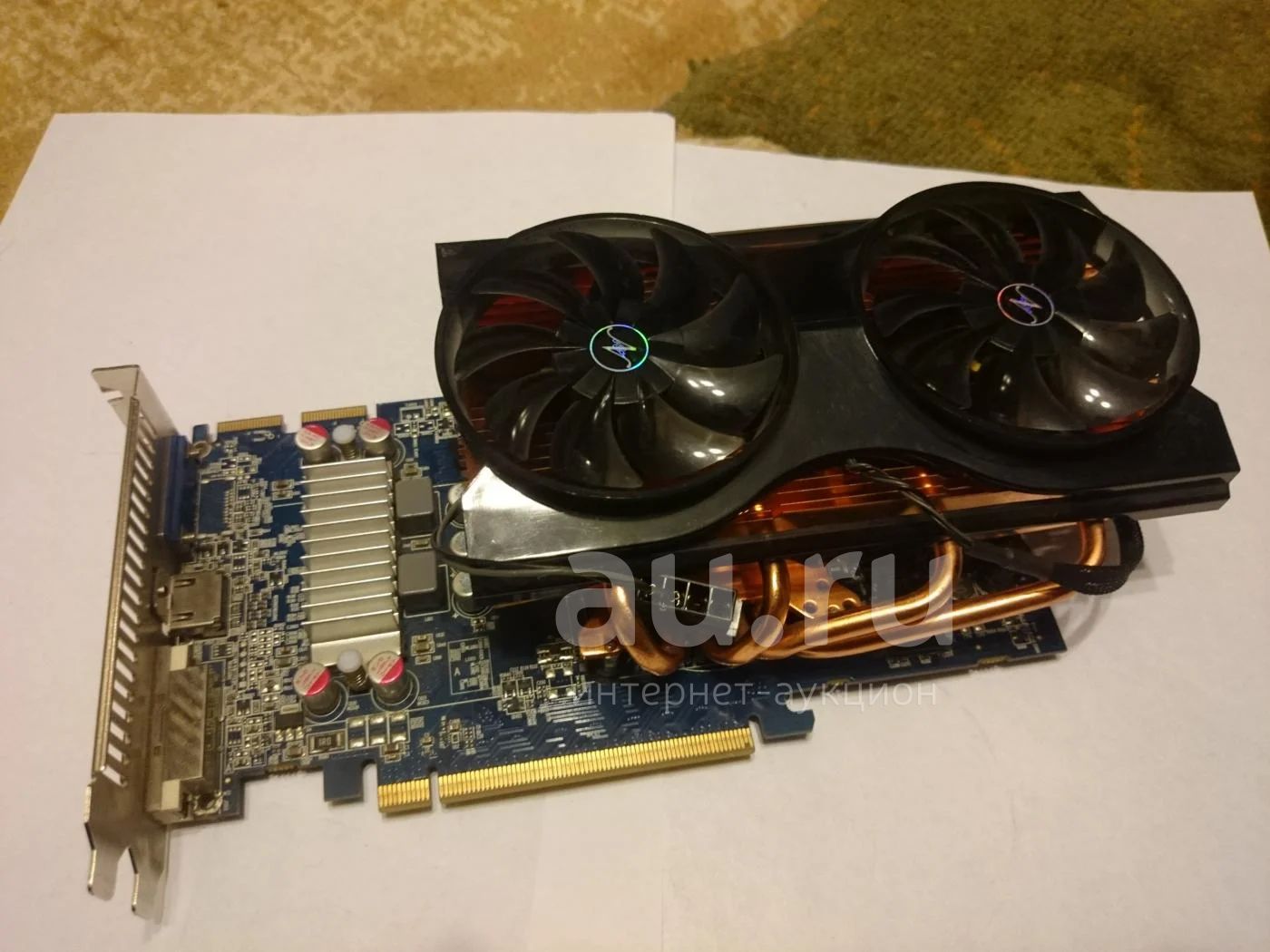 Видеокарта Sapphire Radeon HD 4850 1024MB — купить в Красноярске.  Состояние: Б/у. Видеокарты на интернет-аукционе Au.ru