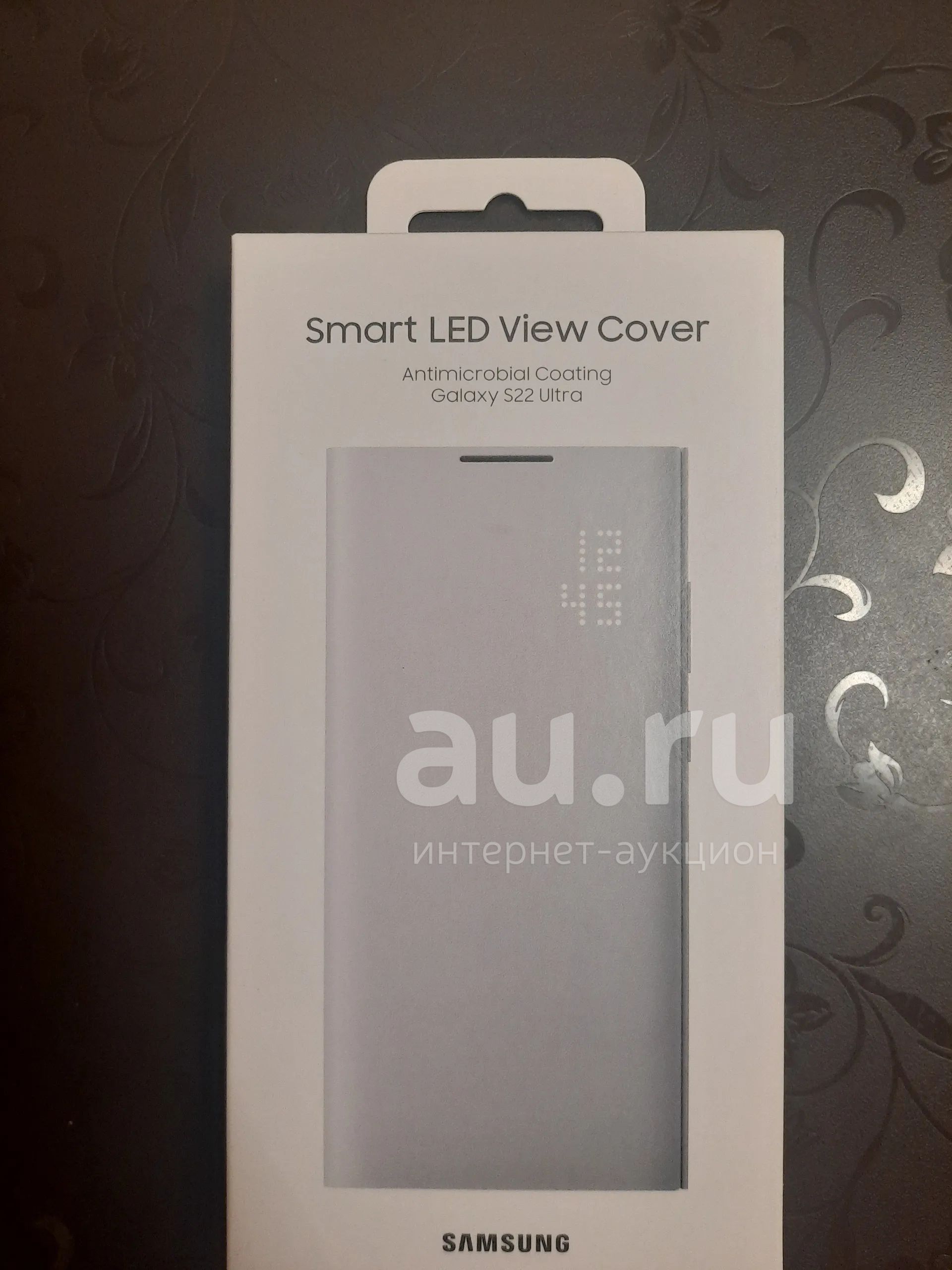 Чехол Smart LED View Cover S22 Ultra Цвет:Lightgray — купить в ...