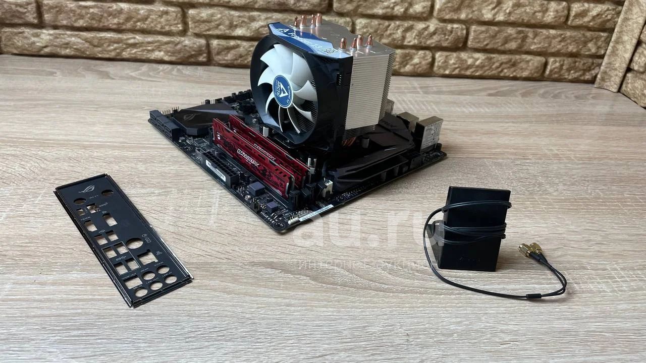 Комплект Материнская плата + Процессор i7-7700 + Кулер + Память 16 Гб ...
